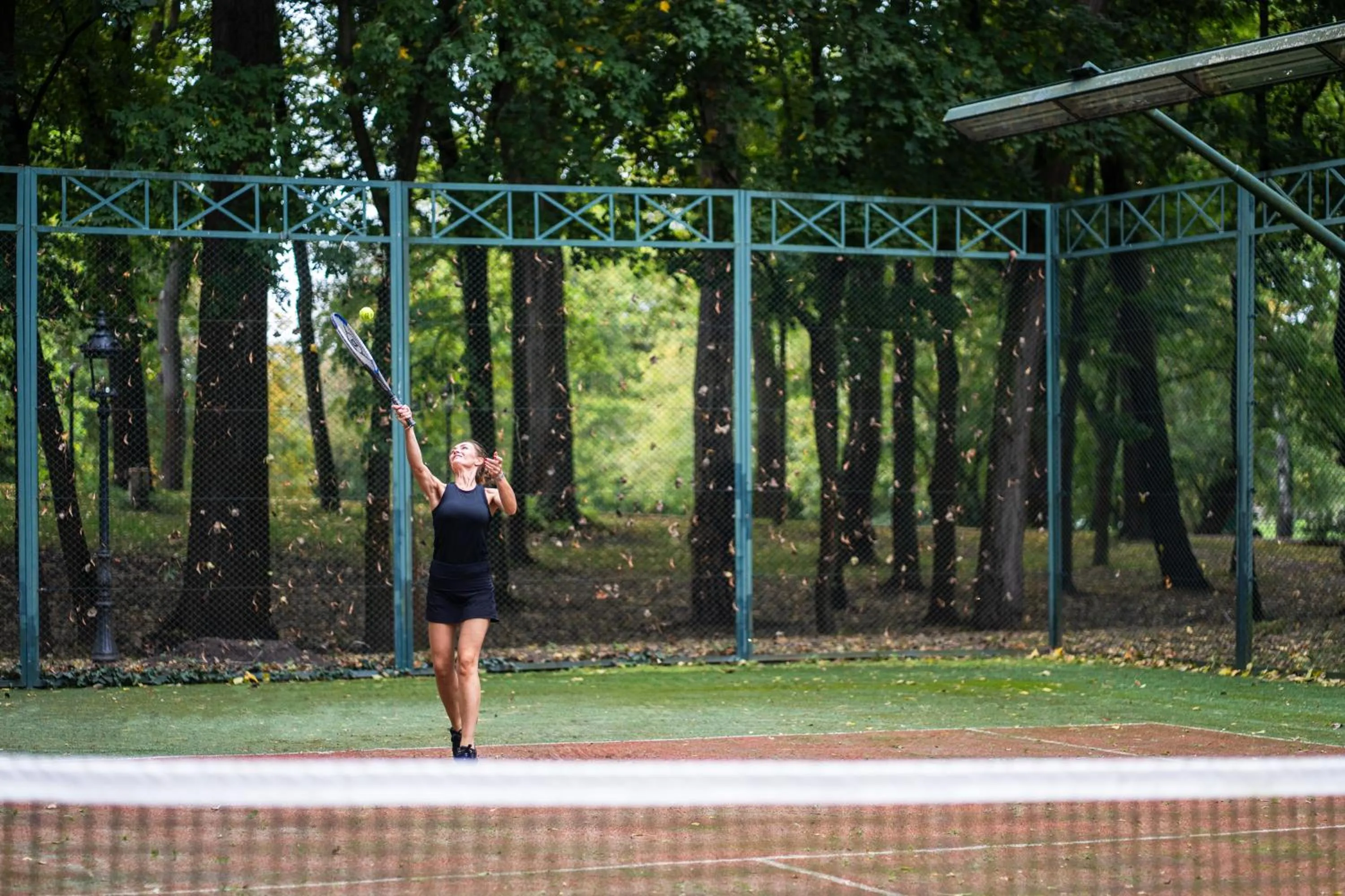Tennis court in SCHLOSSRESIDENZ - Boutique Apartments & Hotel Suiten