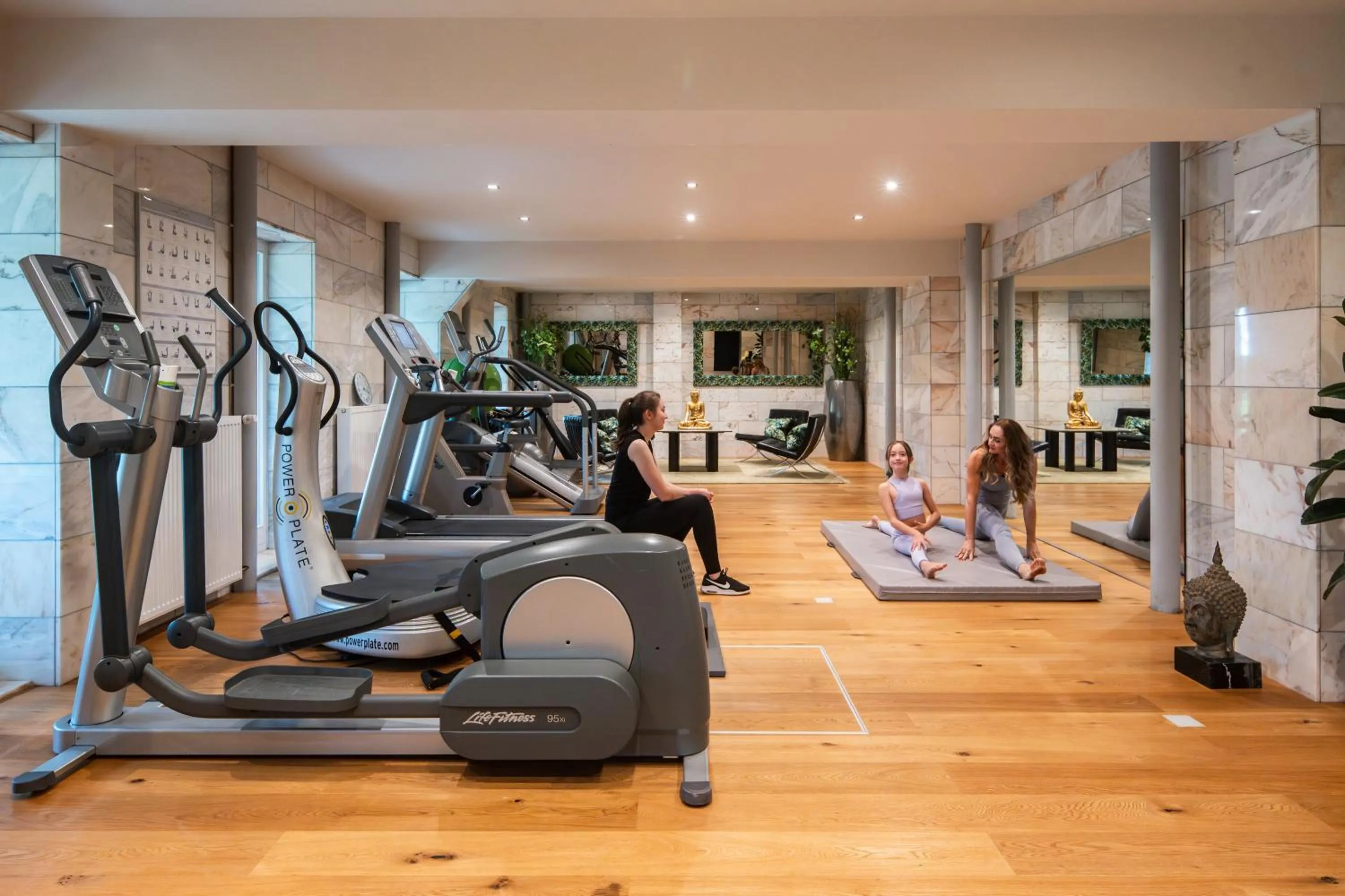 Fitness centre/facilities in SCHLOSSRESIDENZ - Boutique Apartments & Hotel Suiten