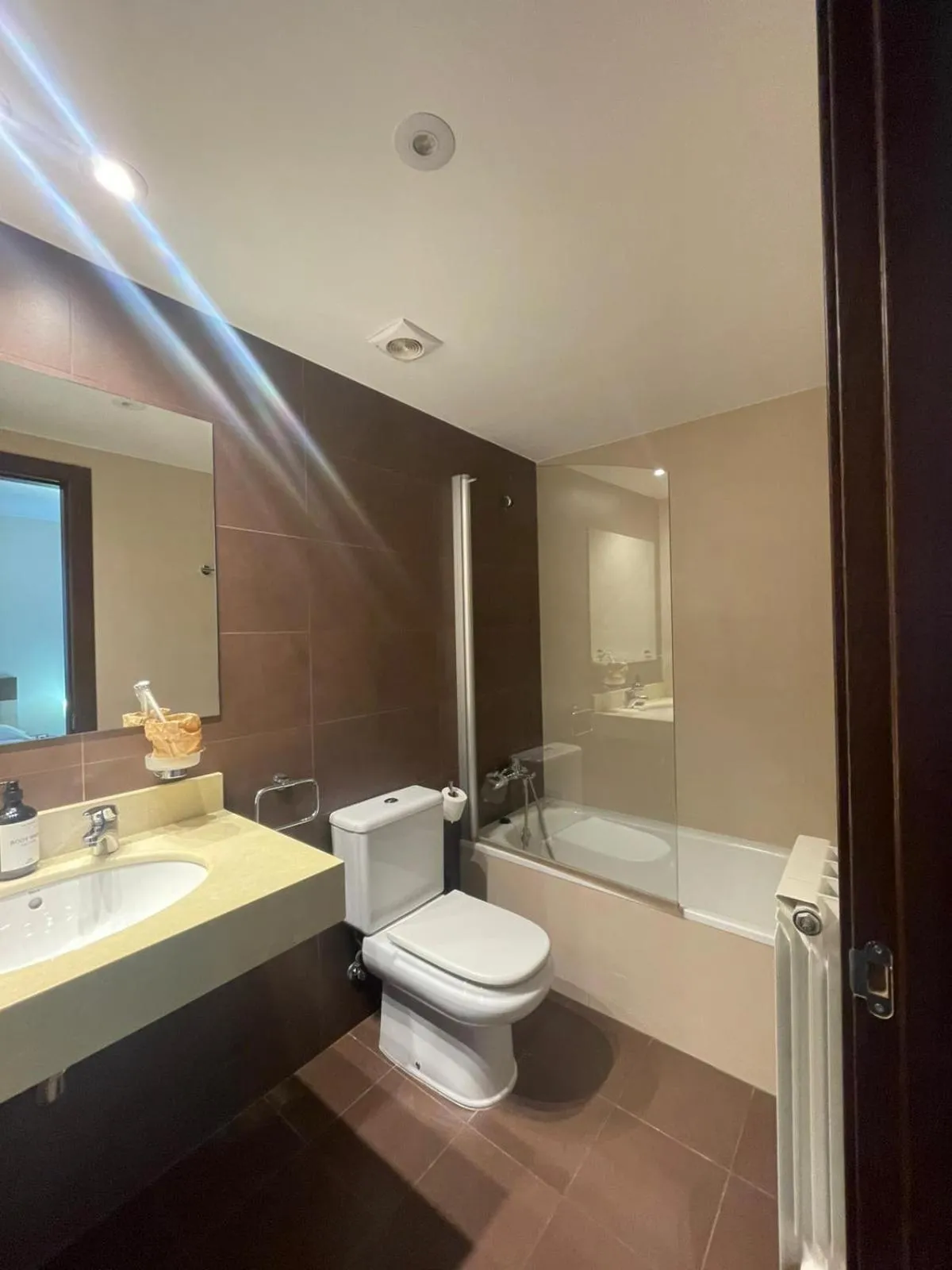 Bathroom in Hotel Santuario de Sancho Abarca