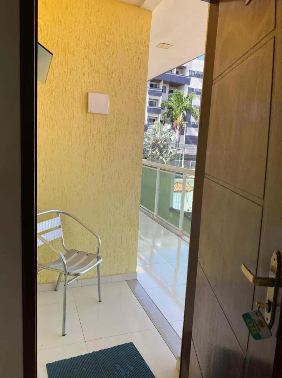 Balcony/Terrace in MDJ Suítes