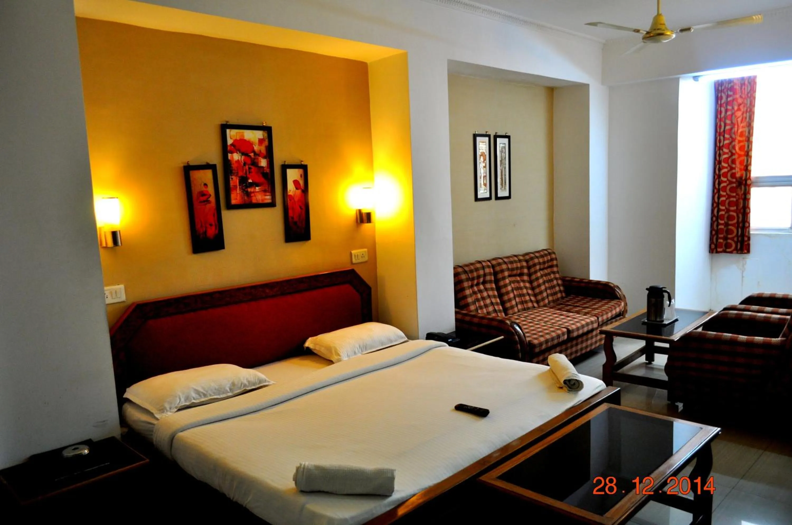 Bed in Hotel Fort