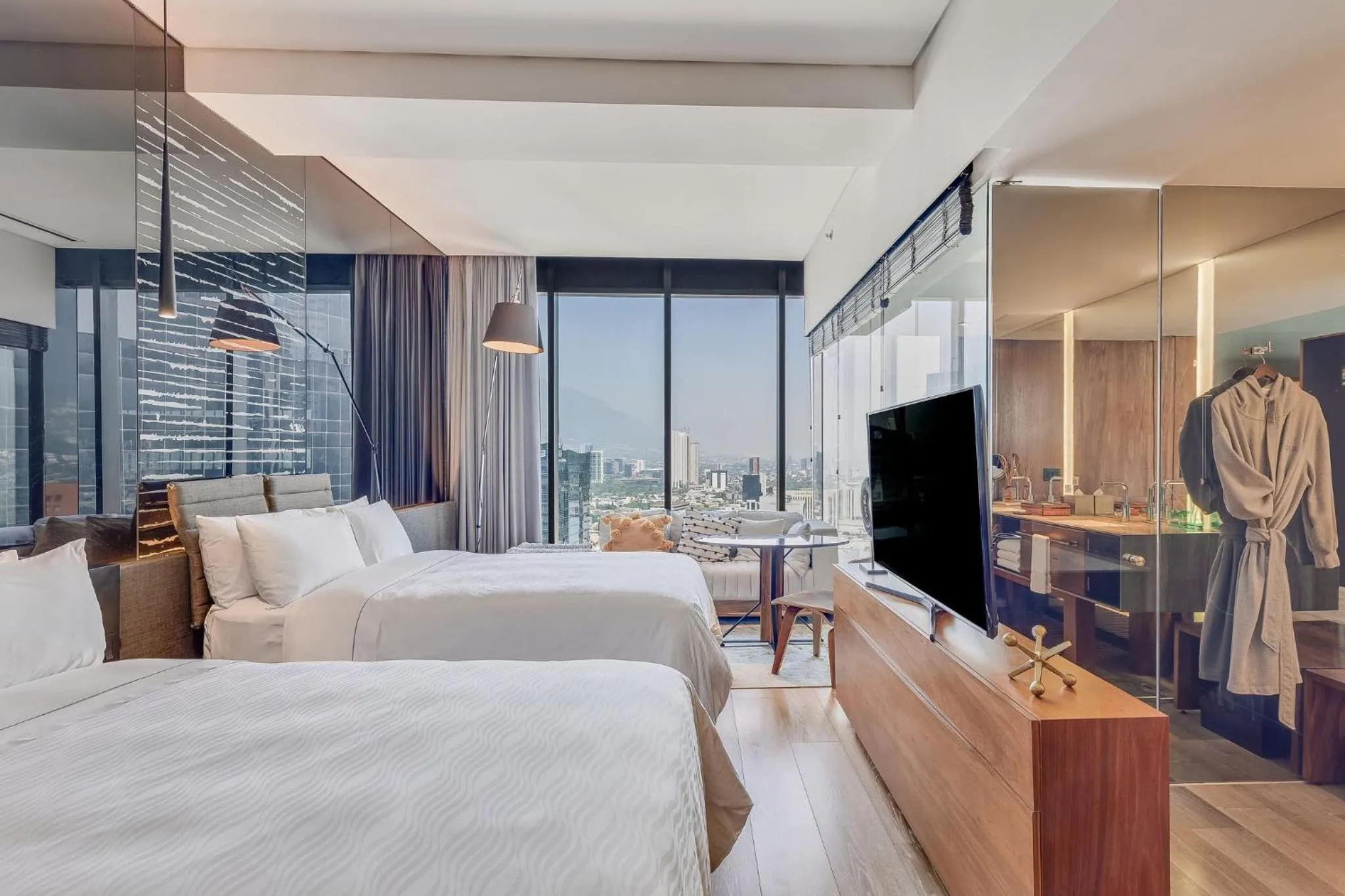 Property building, Bed in Live Aqua Monterrey