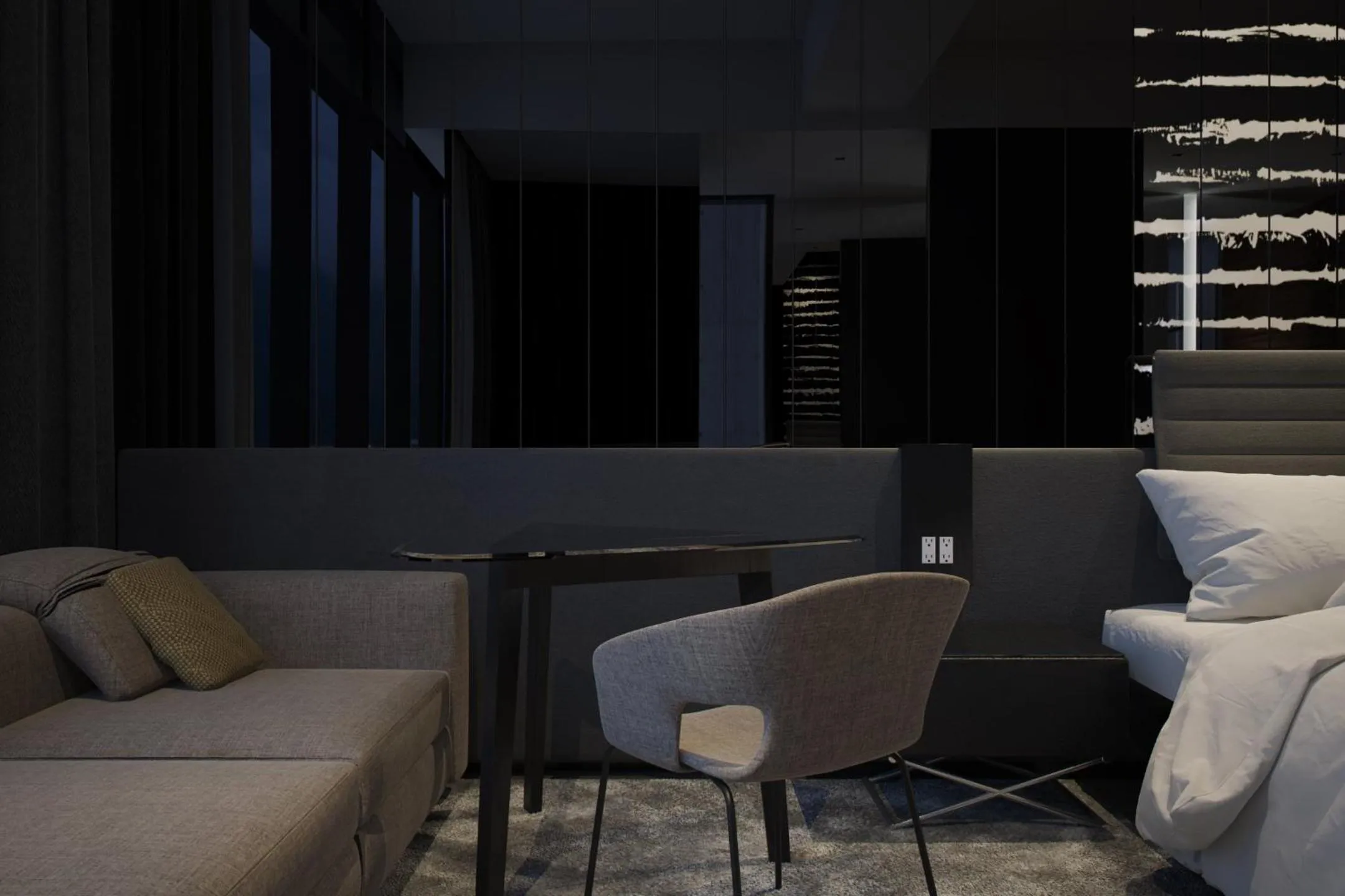 Bedroom in Live Aqua Monterrey