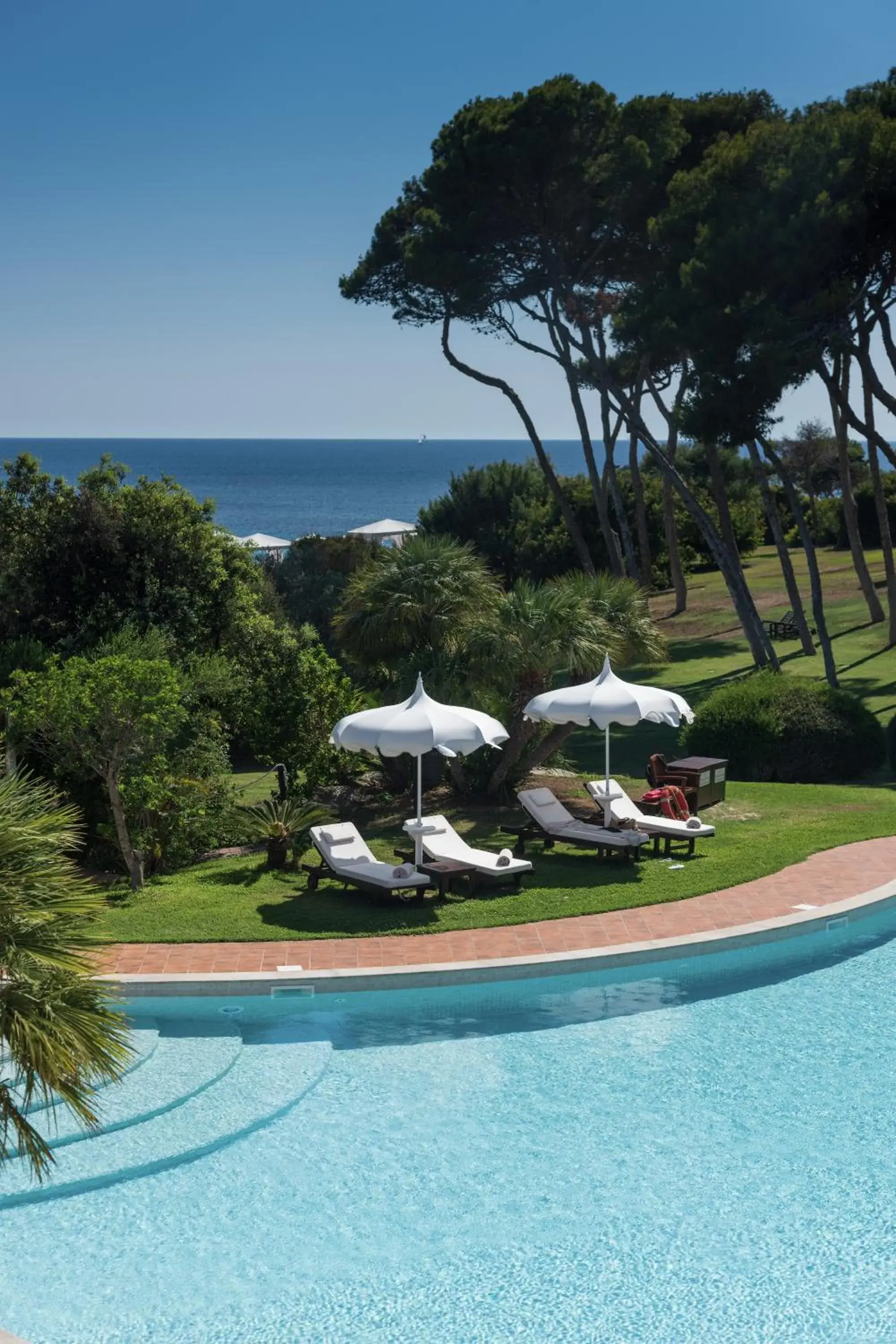 Pool view in Hotel Cala Caterina Pool view in Hotel Cala Caterina