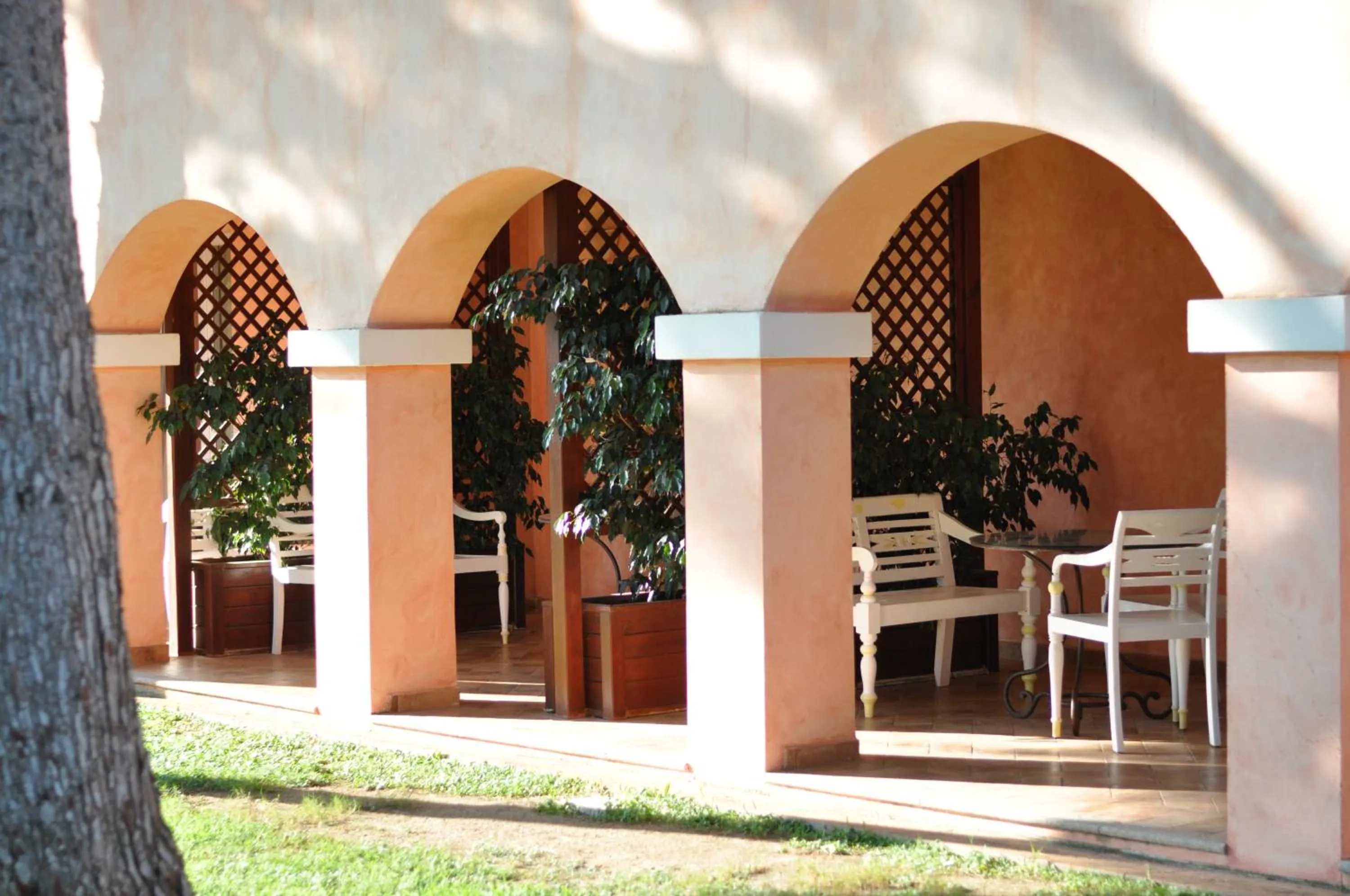 Patio in Hotel Cala Caterina