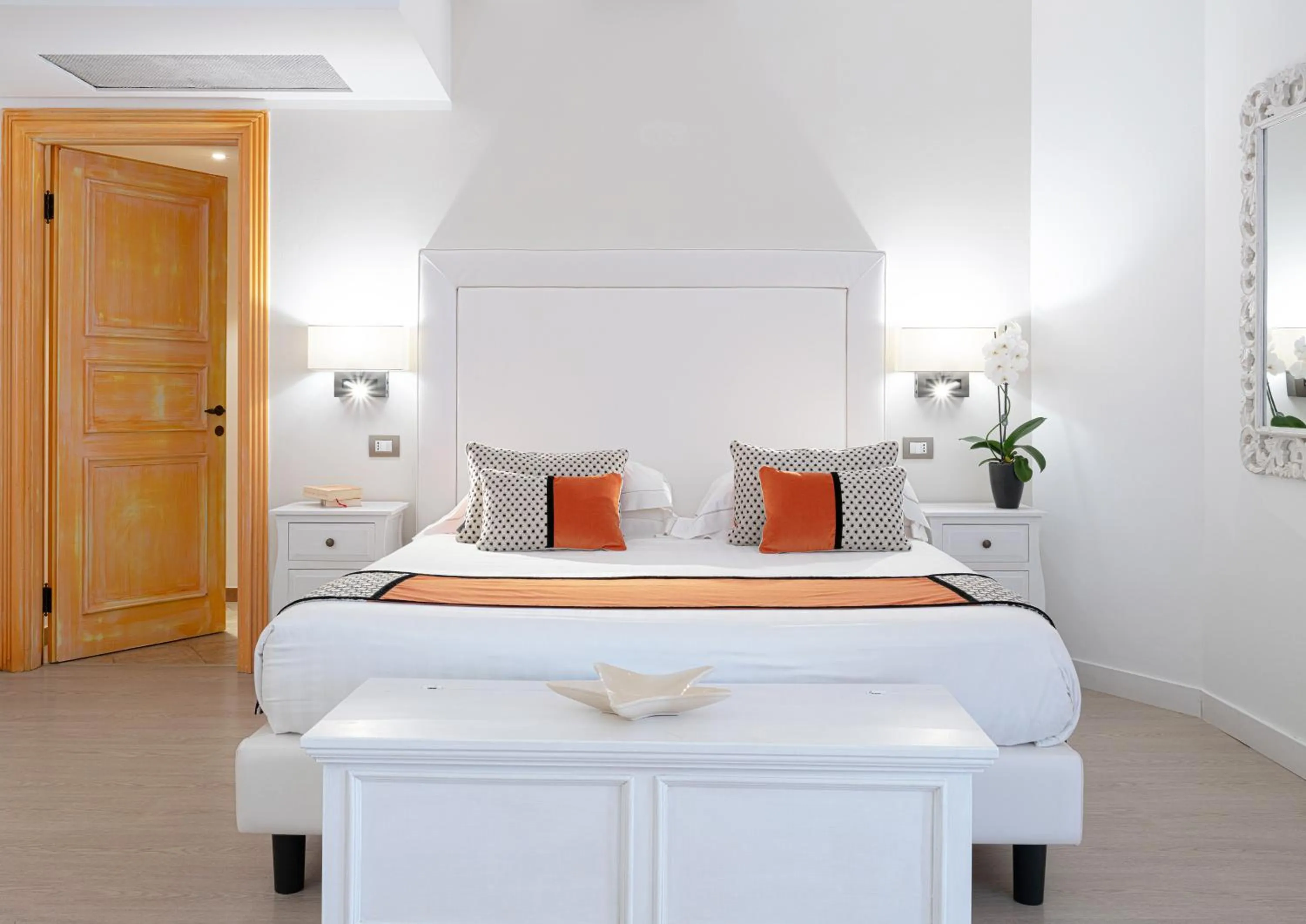 Bed in Hotel Cala Caterina