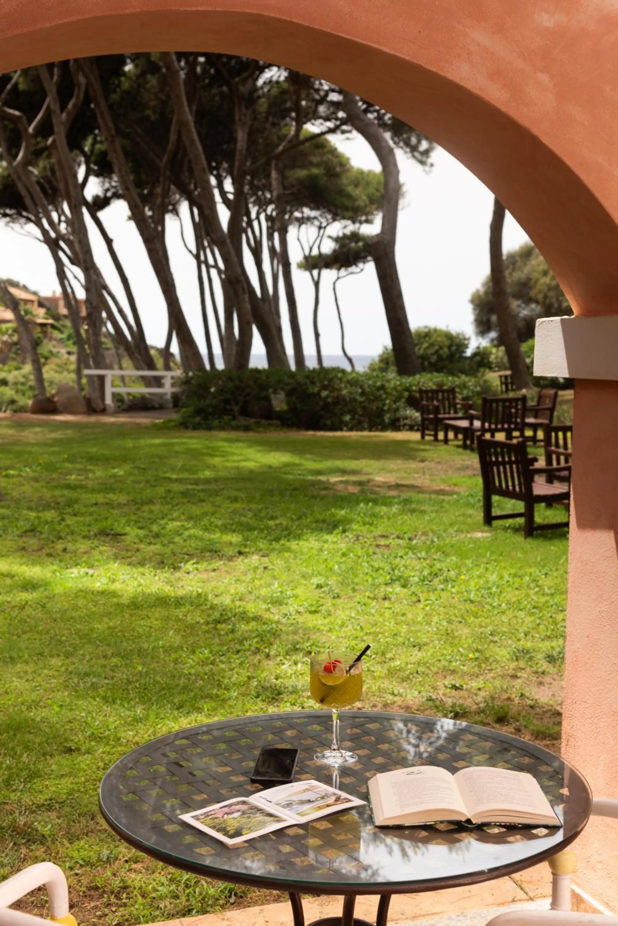 Patio in Hotel Cala Caterina