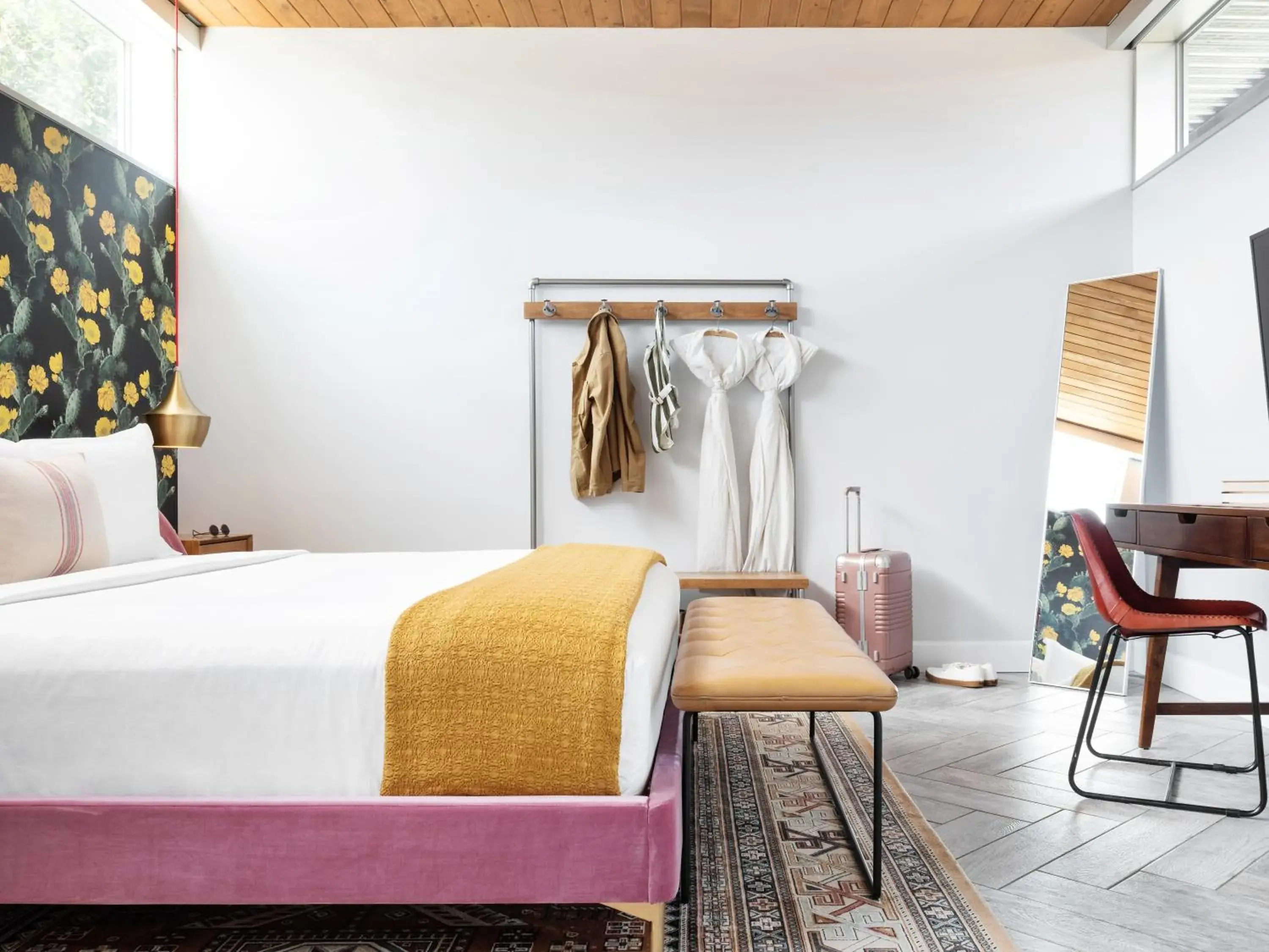 Bedroom, Bed in ARRIVE Palm Springs - Adults Only Bedroom, Bed in ARRIVE Palm Springs - Adults Only