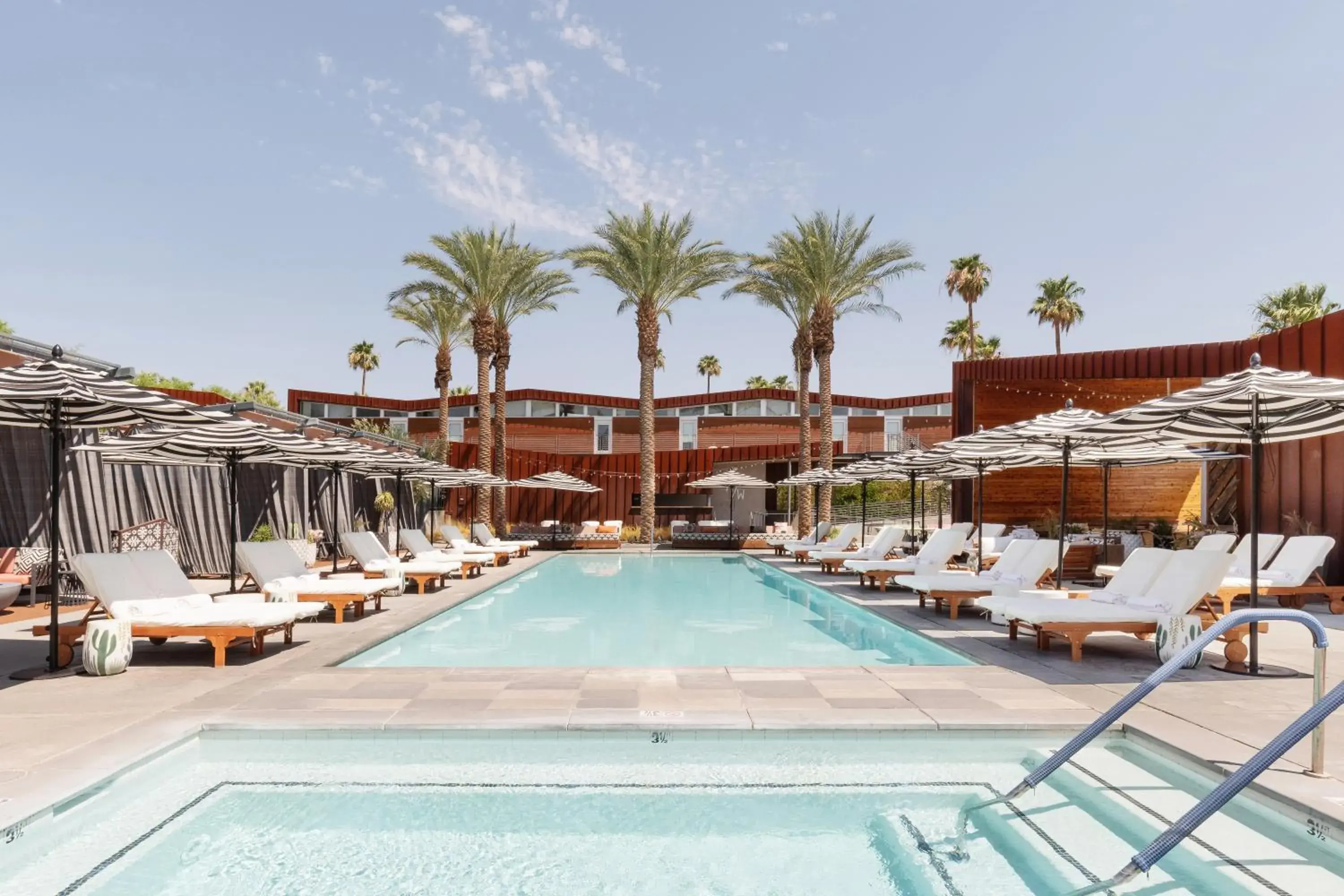 Swimming pool in ARRIVE Palm Springs - Adults Only Swimming pool in ARRIVE Palm Springs - Adults Only