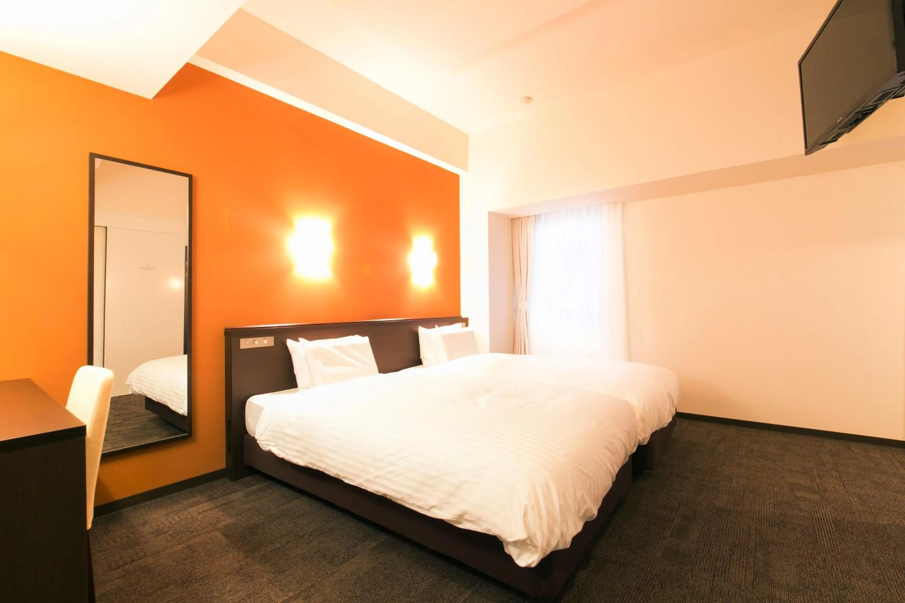 Bed in AB Hotel Ichinomiya