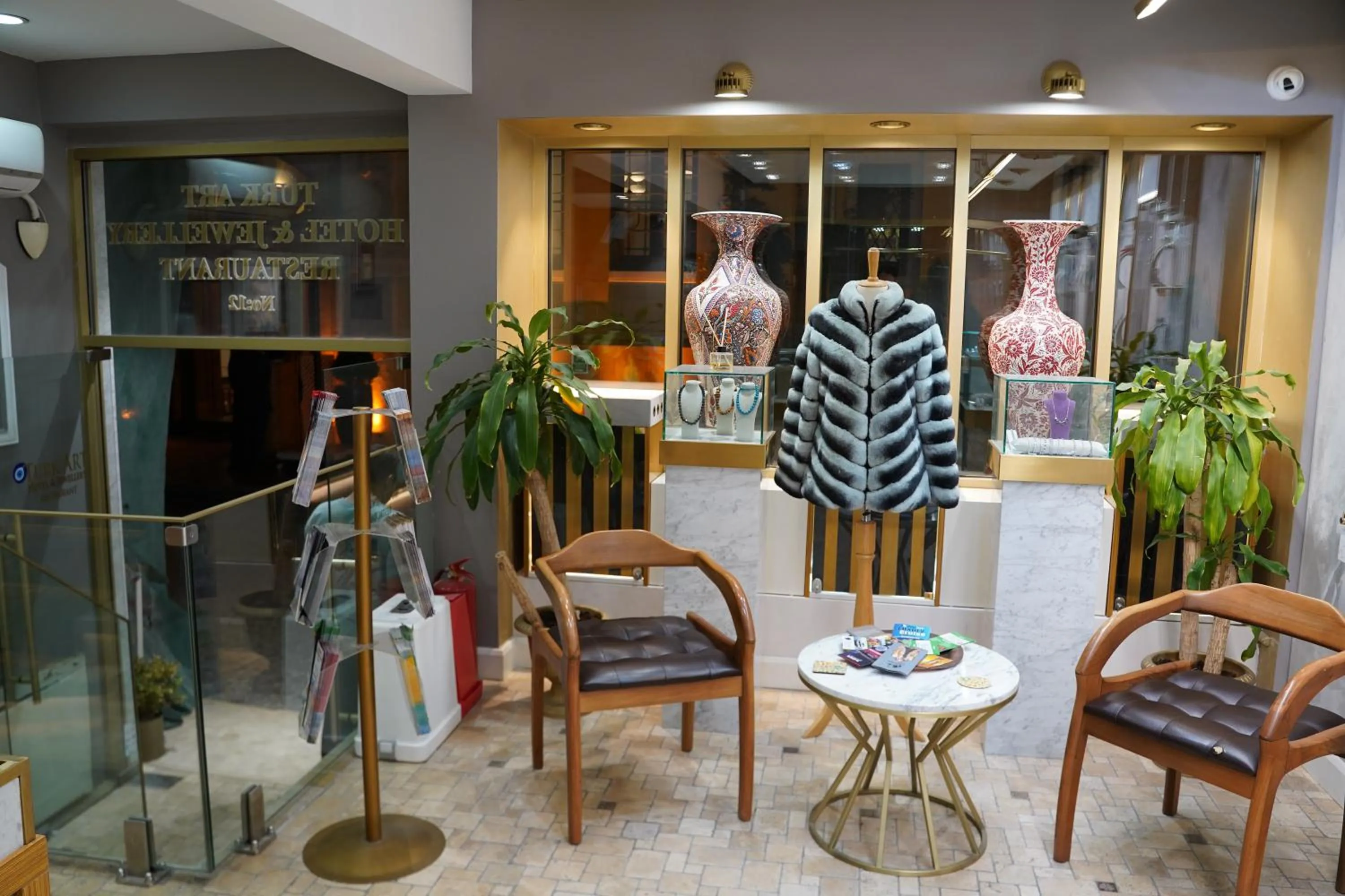 Lobby or reception in Turk Art Hotel