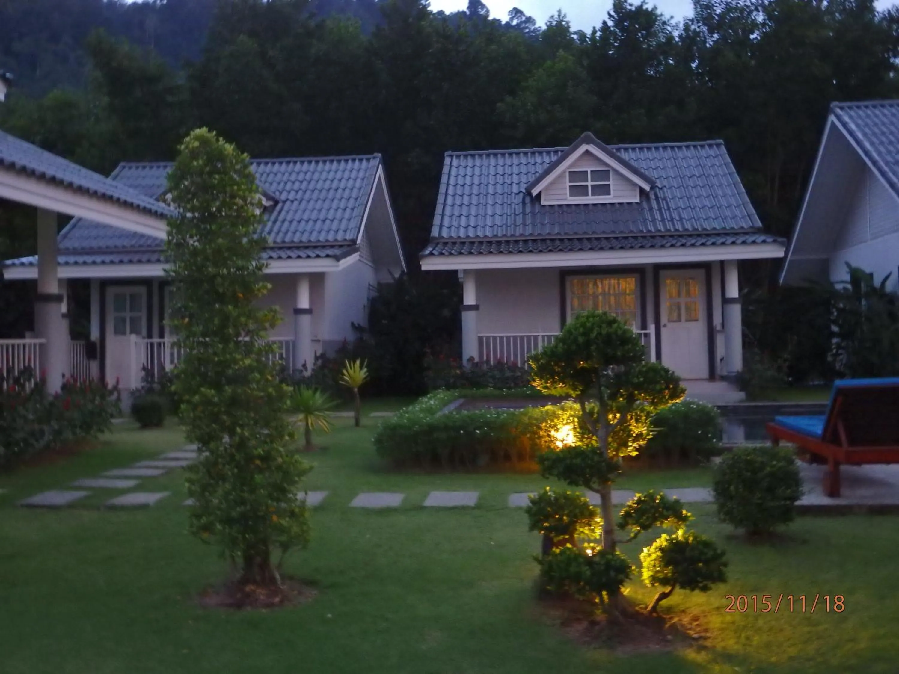 Patio in Suksompong Resort