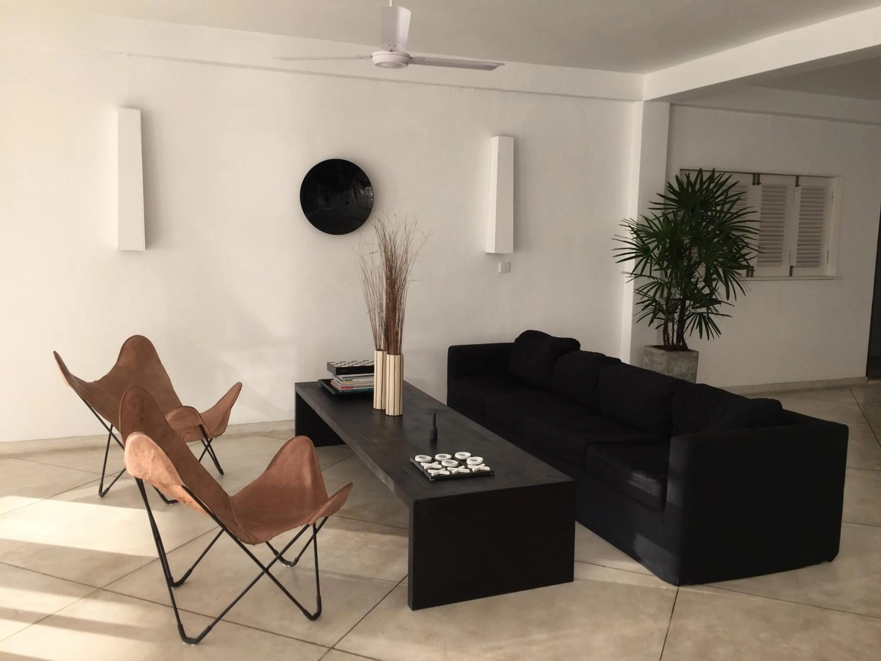 Living room in Galle Henna Beach House