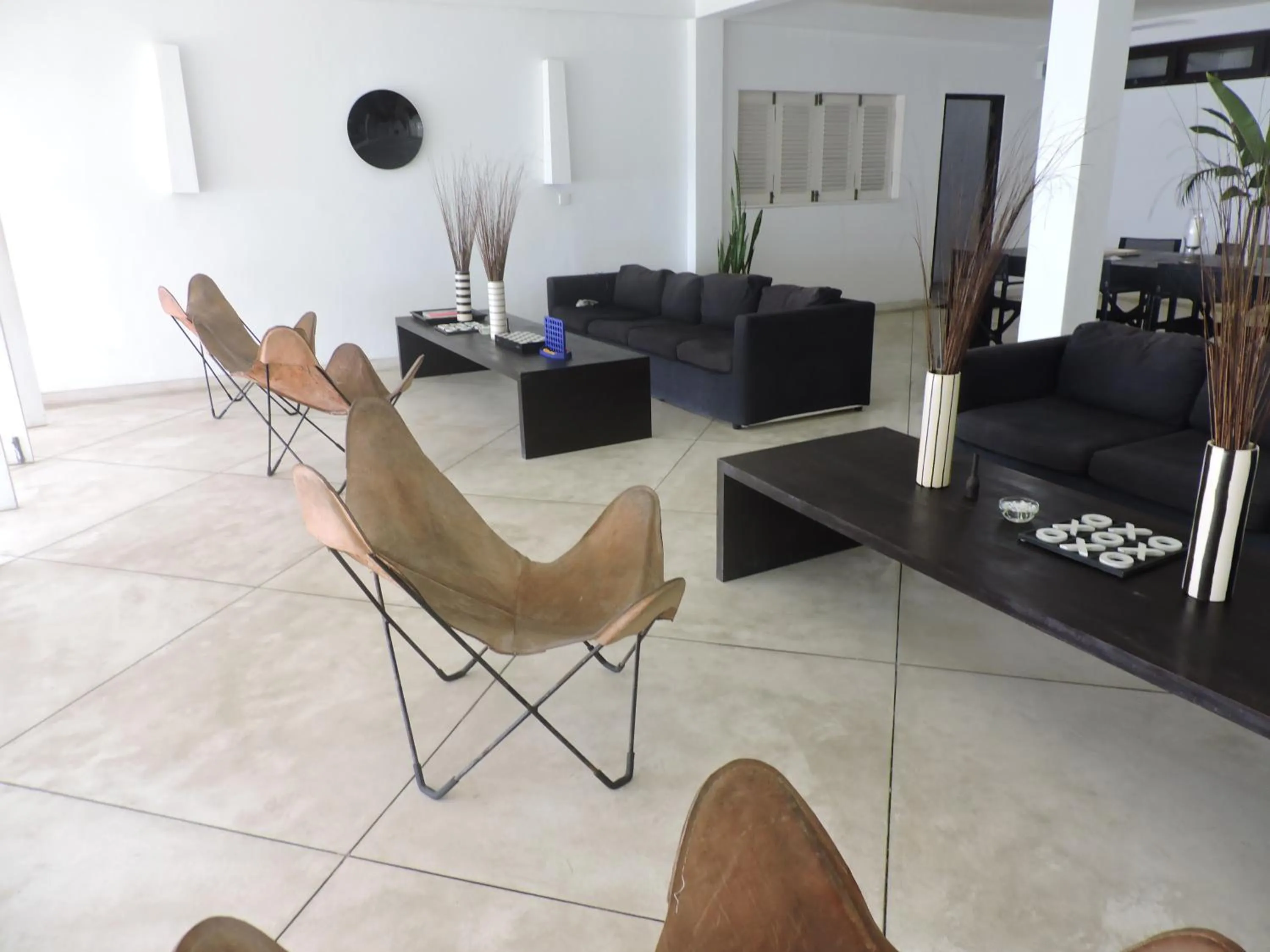 Living room in Galle Henna Beach House