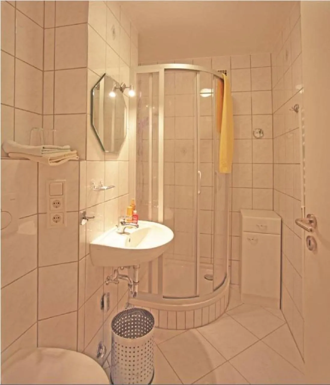Shower in Appartement Haus Salzburg