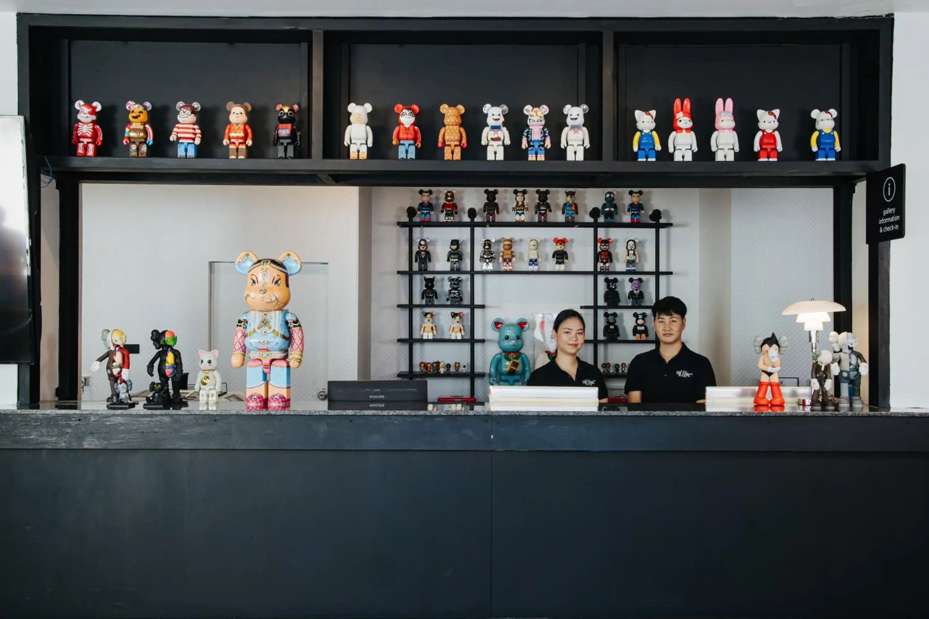 Lobby or reception in The Core Gallery Hotel Lobby or reception in The Core Gallery Hotel