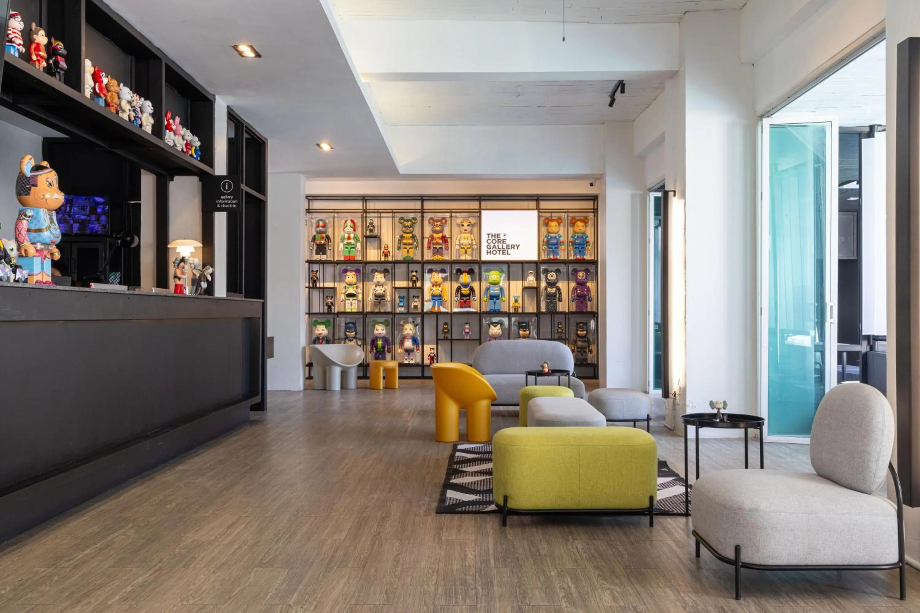 Lobby or reception in The Core Gallery Hotel