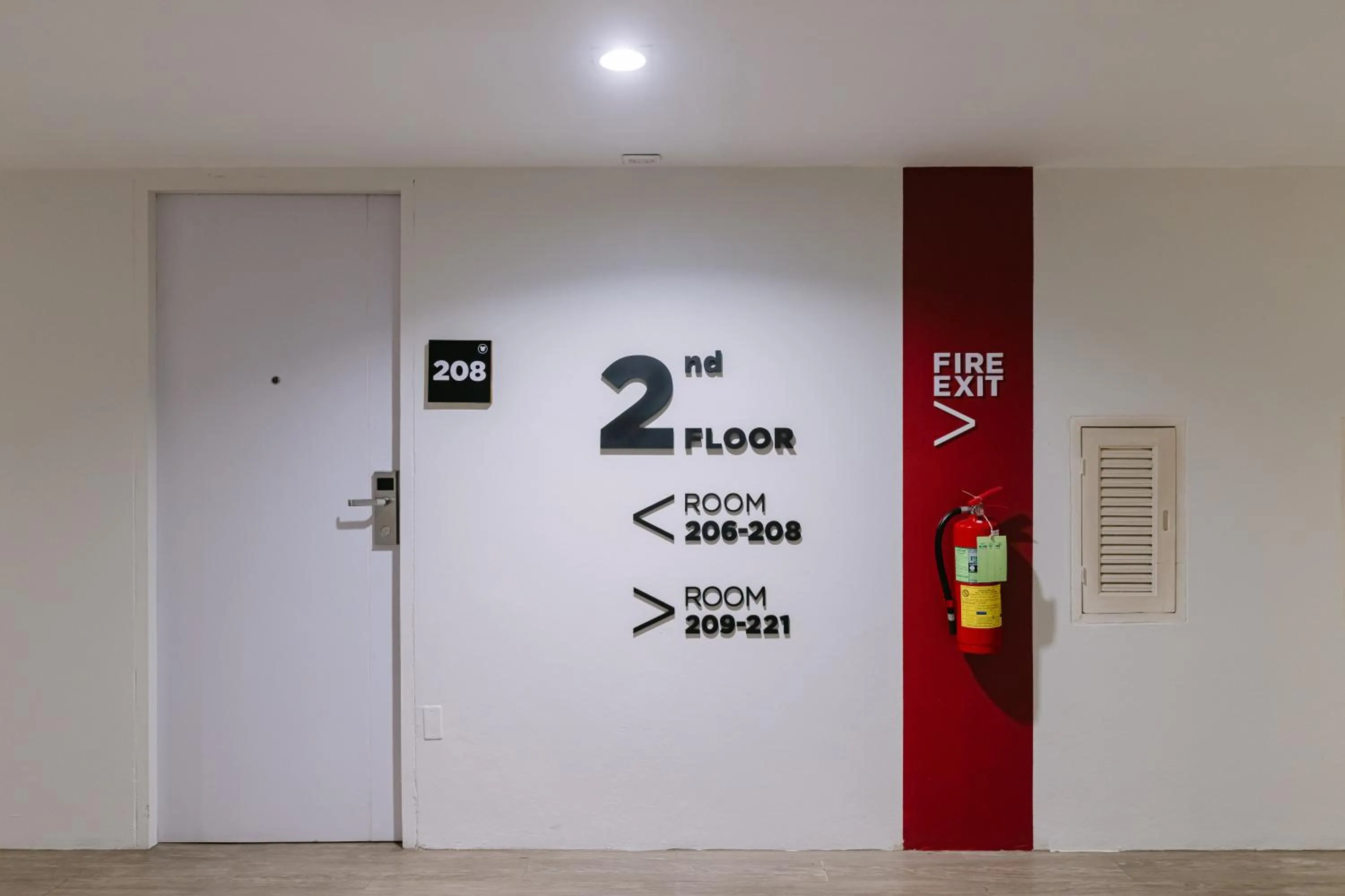 Floor plan in The Core Gallery Hotel