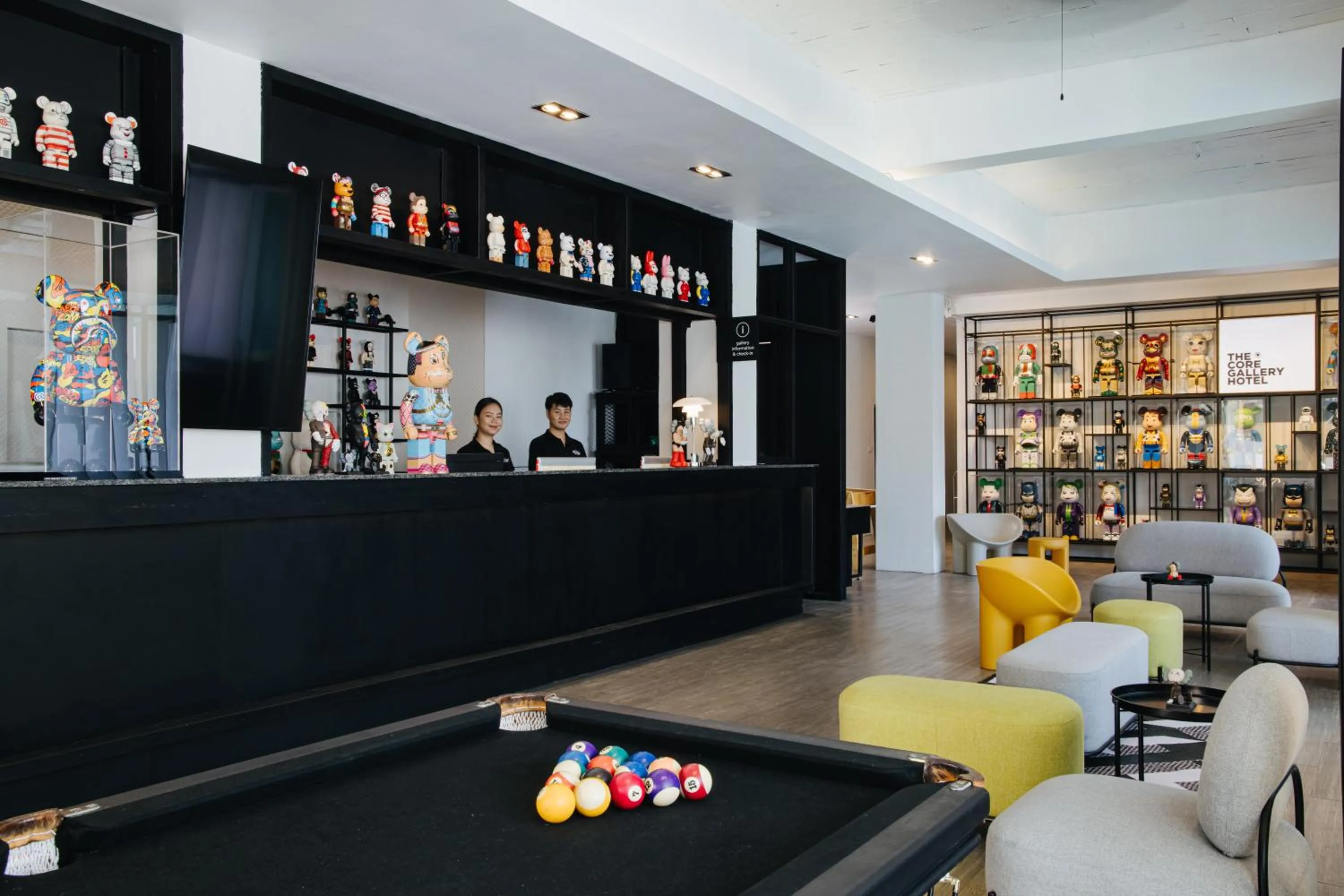 Lobby or reception in The Core Gallery Hotel
