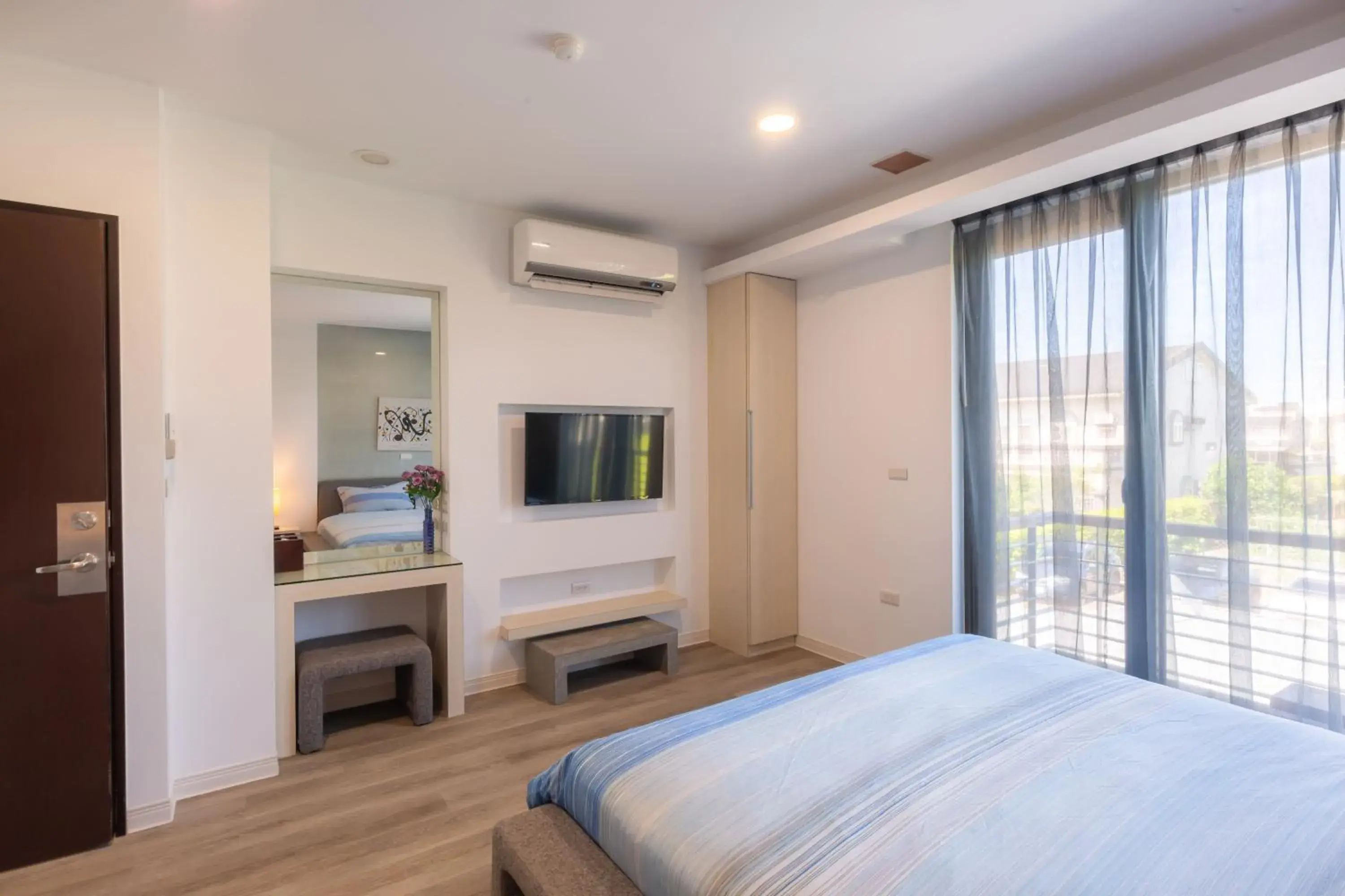 Bedroom, Bed in The Designer's House Bedroom, Bed in The Designer's House