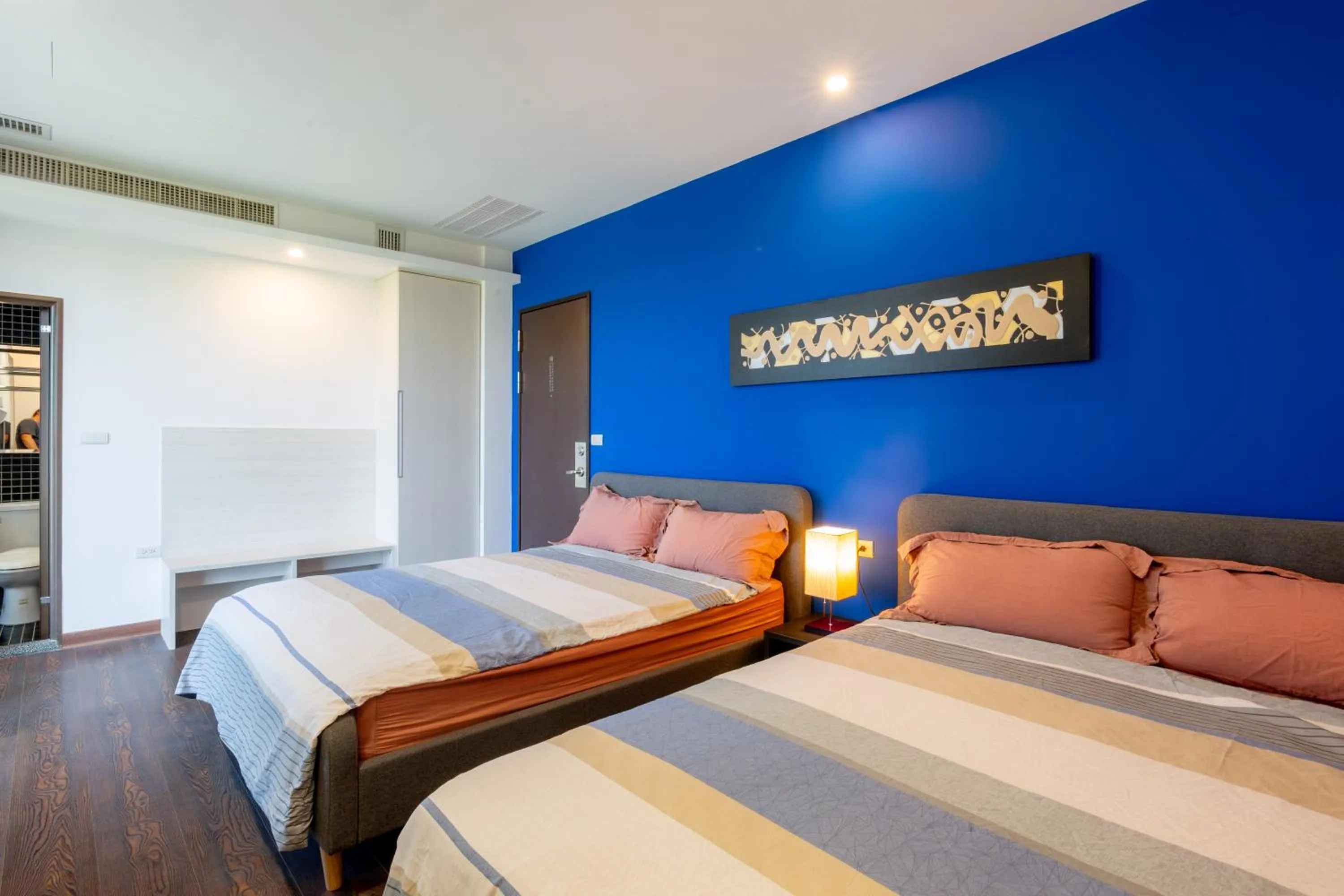 Bedroom, Bed in The Designer's House