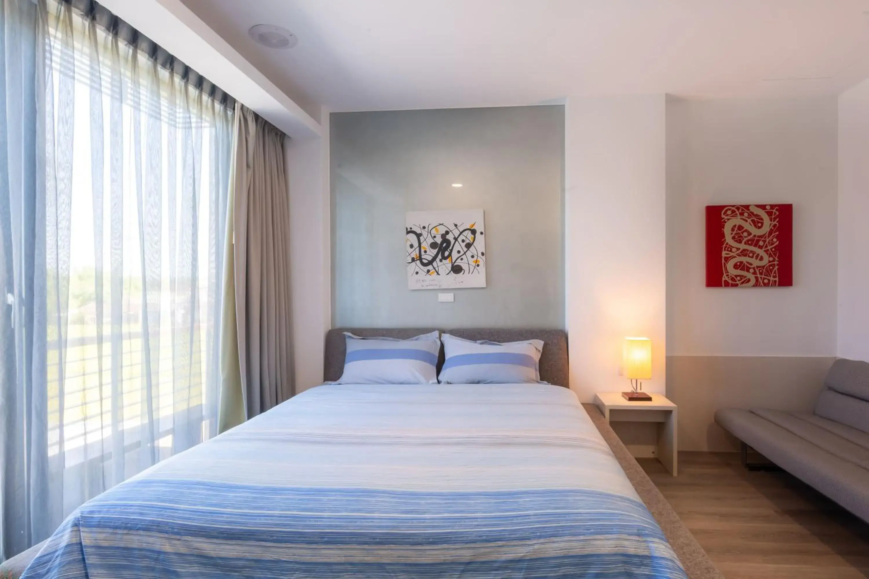 Bedroom, Bed in The Designer's House Bedroom, Bed in The Designer's House