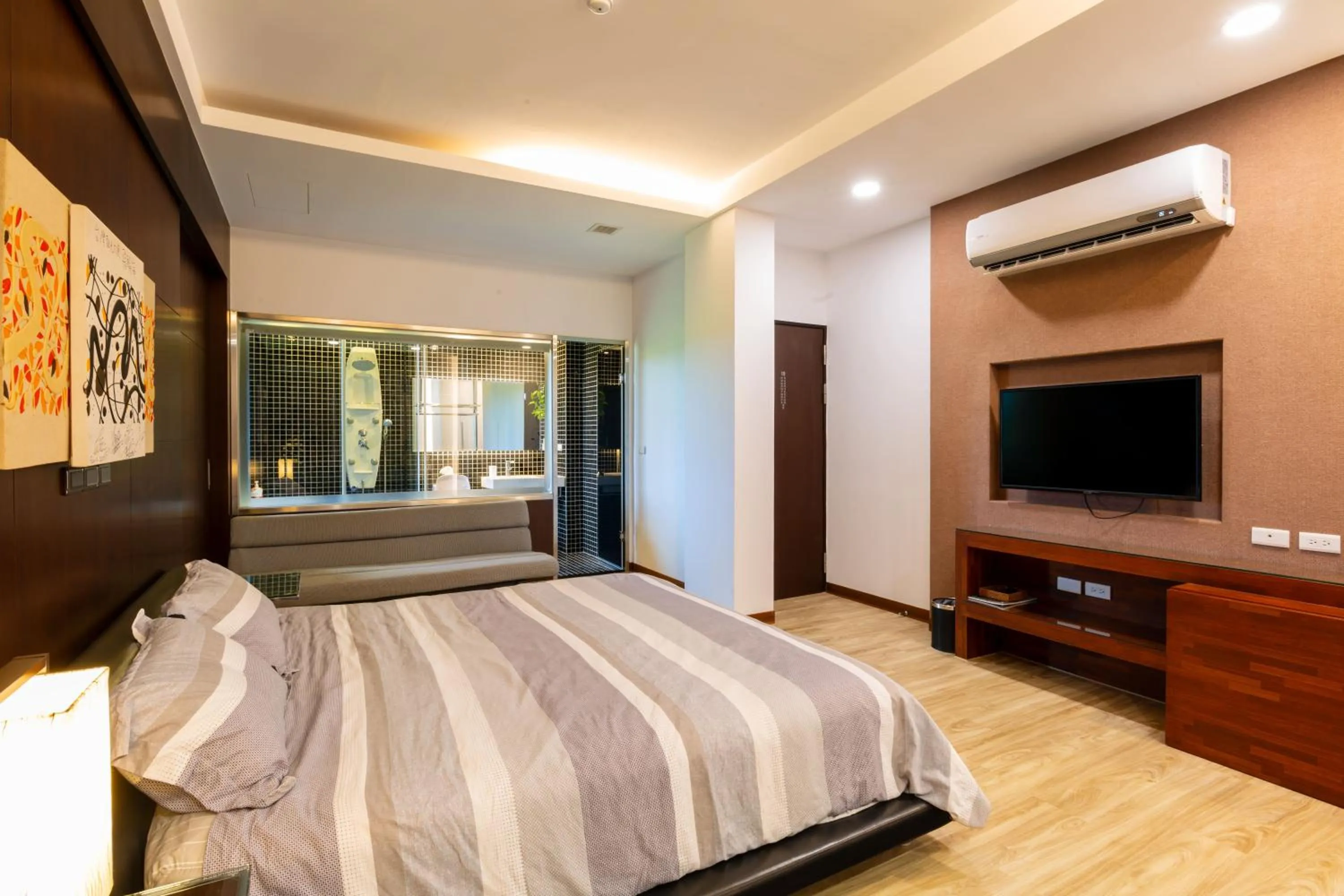 Bedroom, Bed in The Designer's House