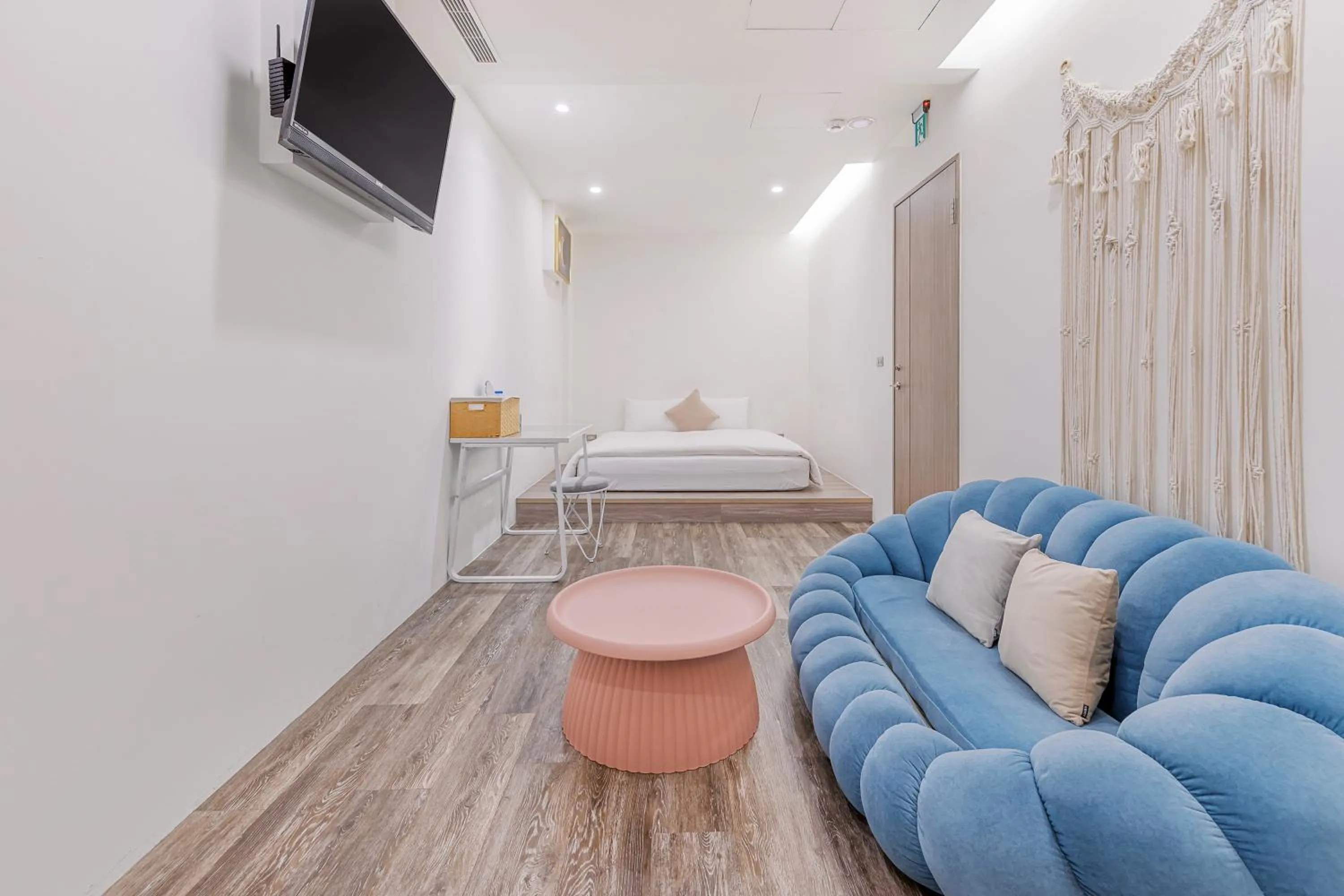 Photo of the whole room, Bed in Wuyu