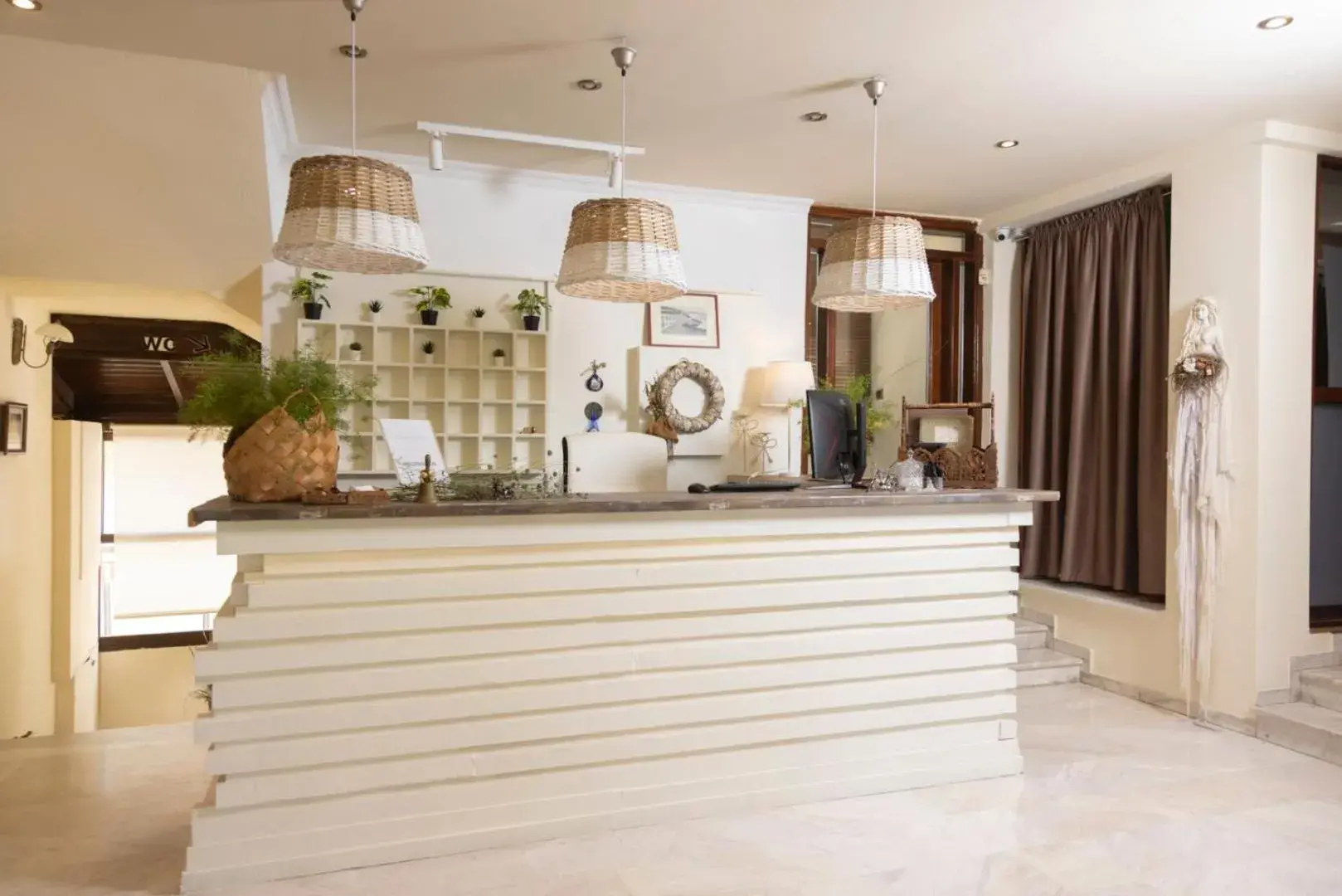 Lobby or reception in Hotel Magdalena Lobby or reception in Hotel Magdalena