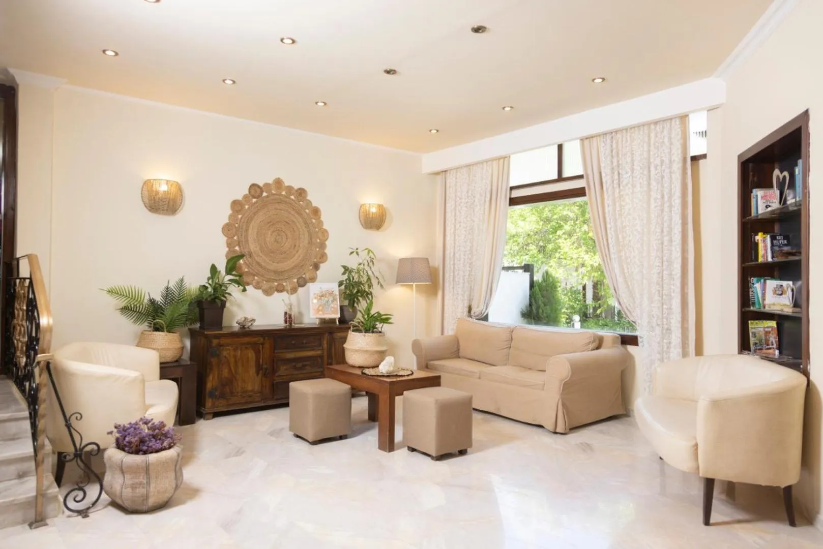 Lobby or reception in Hotel Magdalena