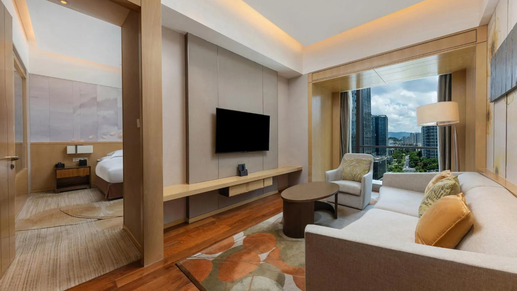 Photo of the whole room in Crowne Plaza Fuzhou Riverside by IHG