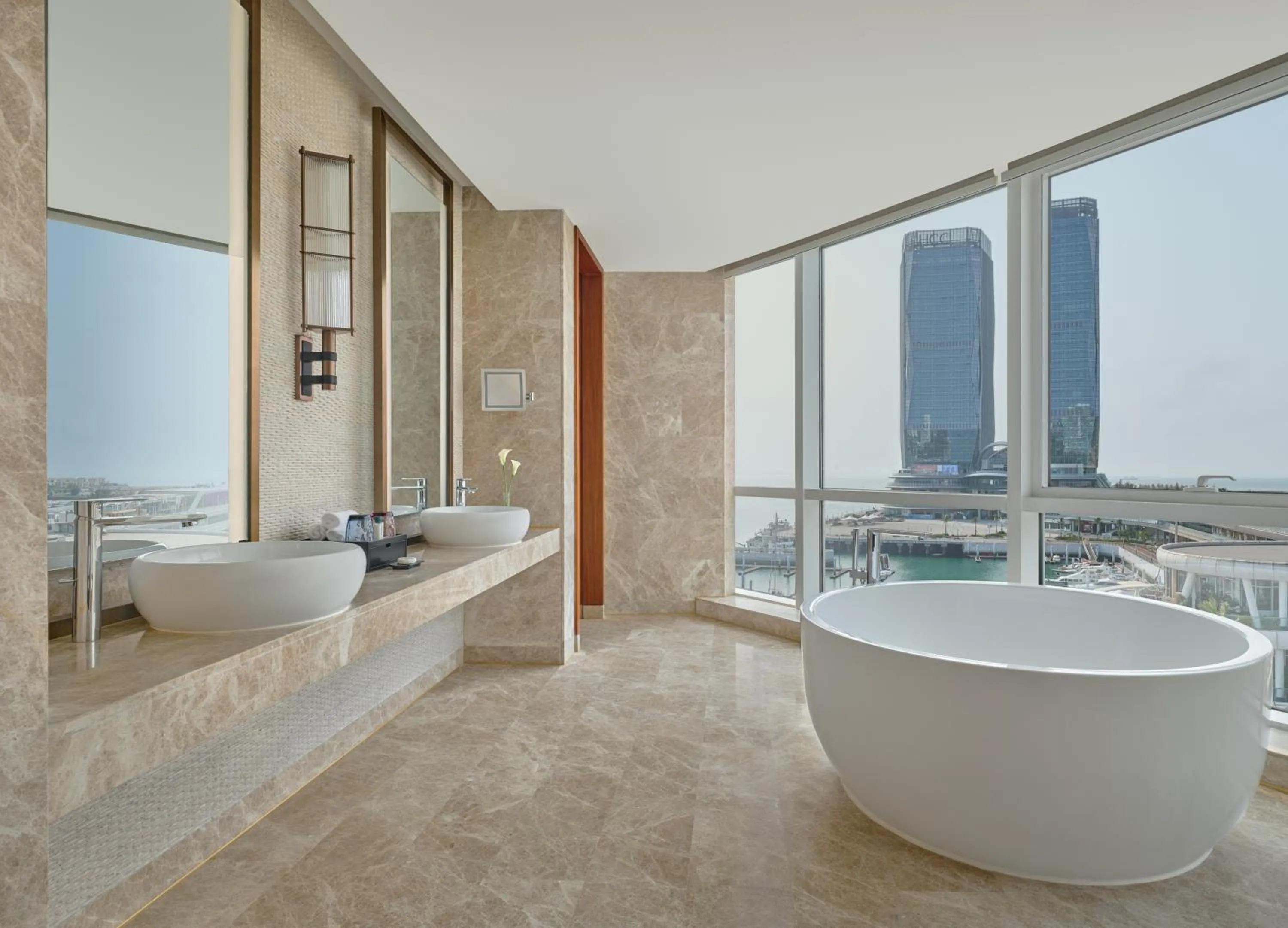 Bathroom in InterContinental Haikou Seaview by IHG