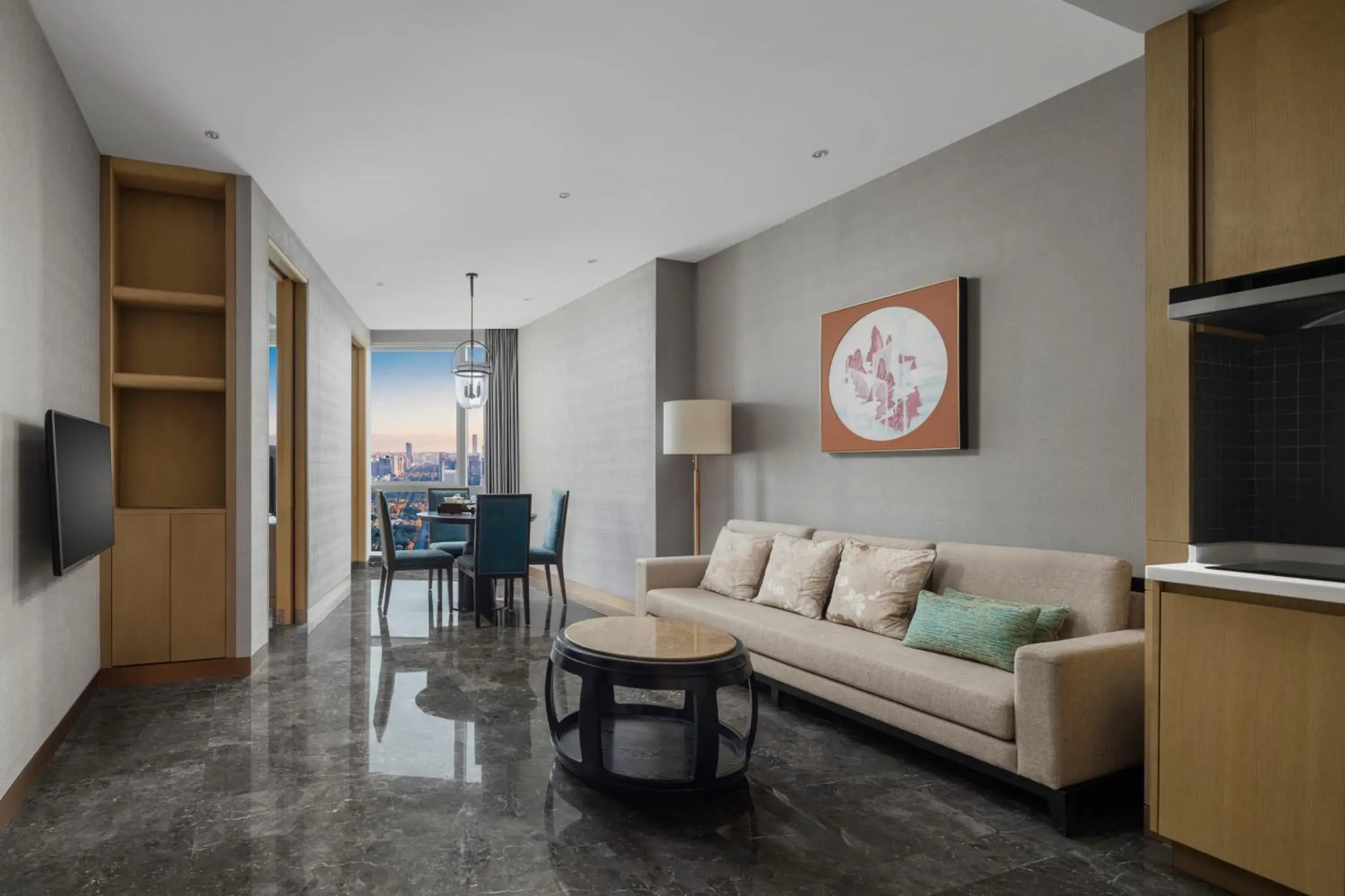 Living room in InterContinental Haikou Seaview by IHG Living room in InterContinental Haikou Seaview by IHG