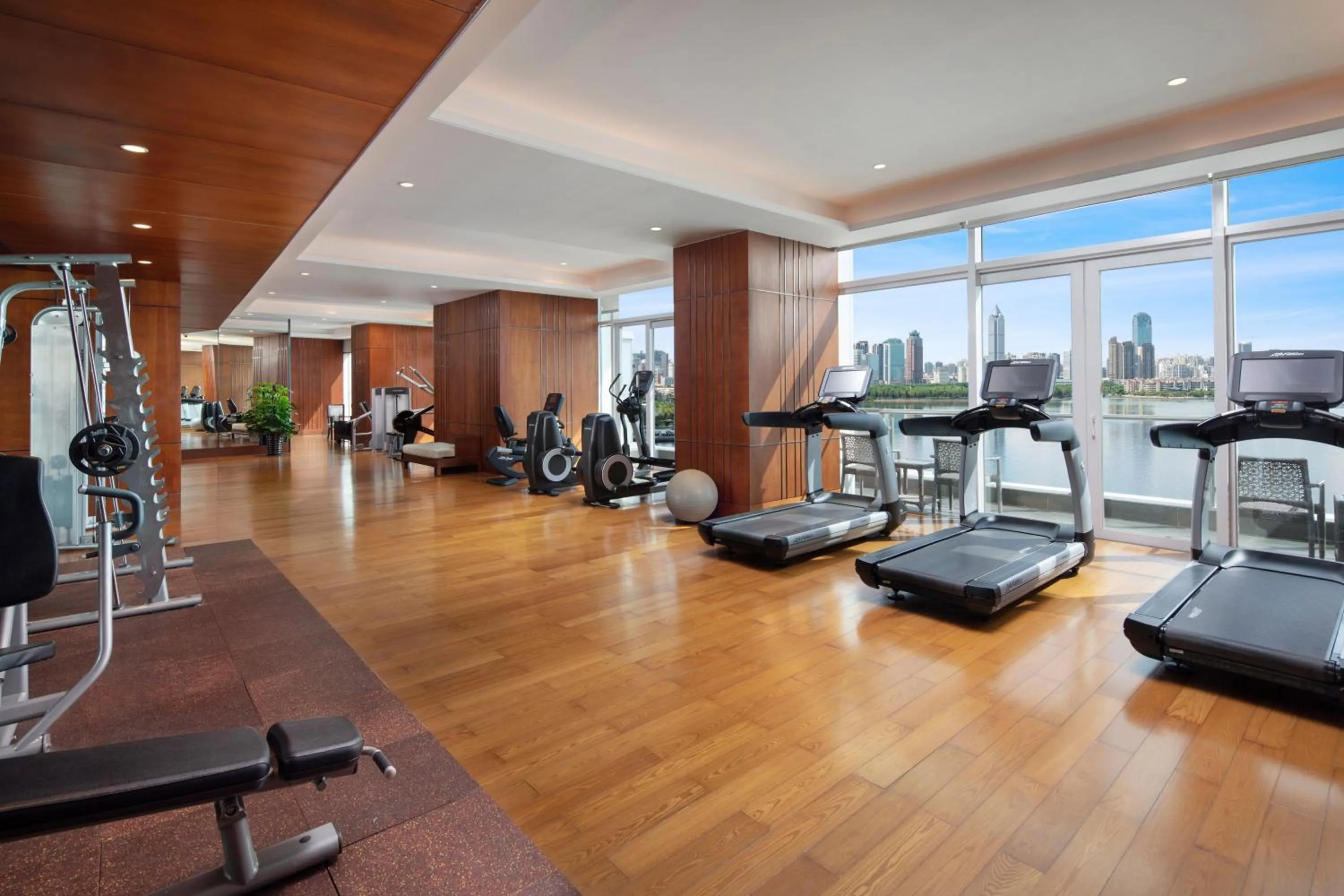 Fitness centre/facilities in InterContinental Haikou Seaview by IHG