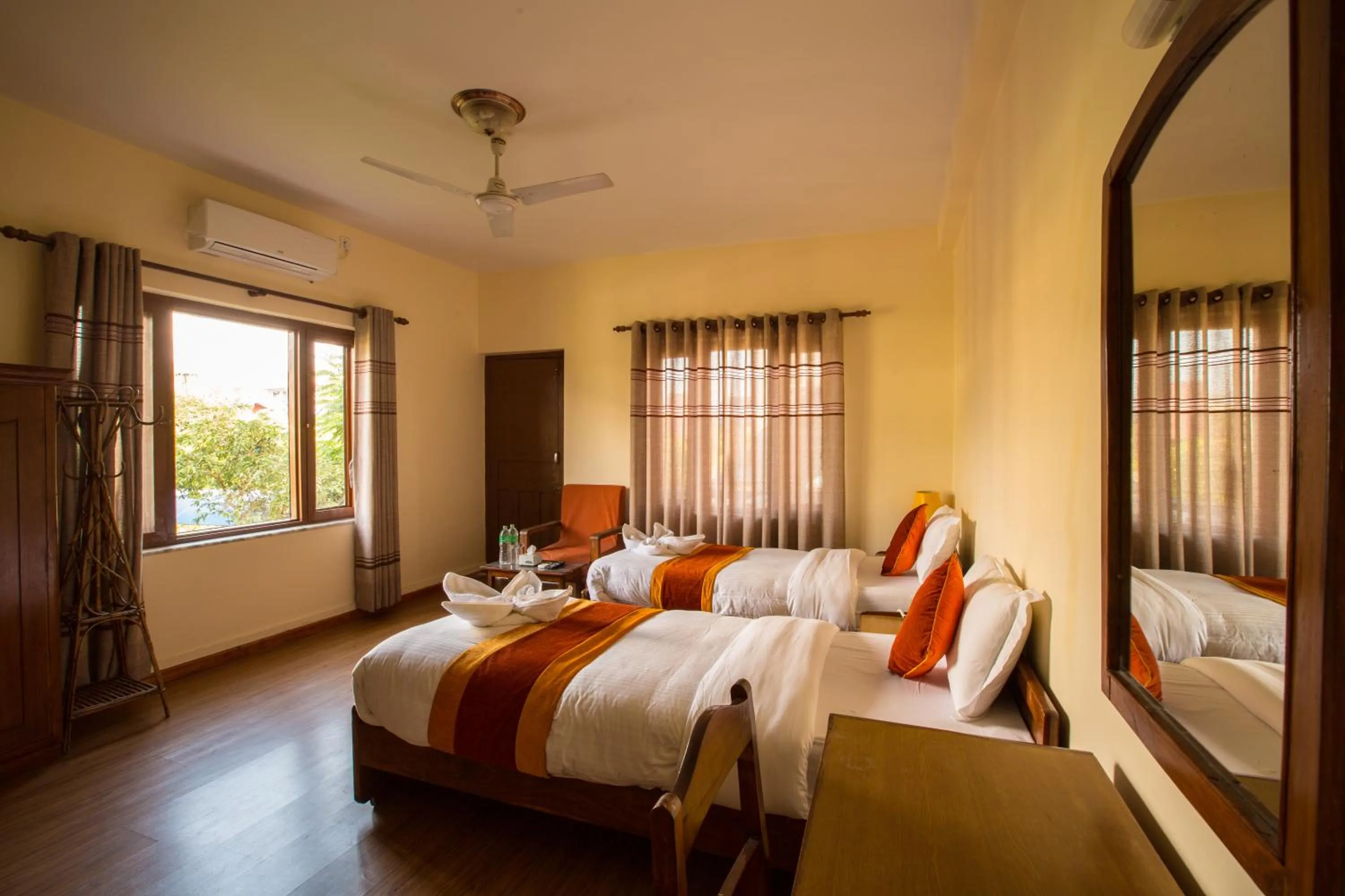 Photo of the whole room, Bed in Hotel Pokhara View