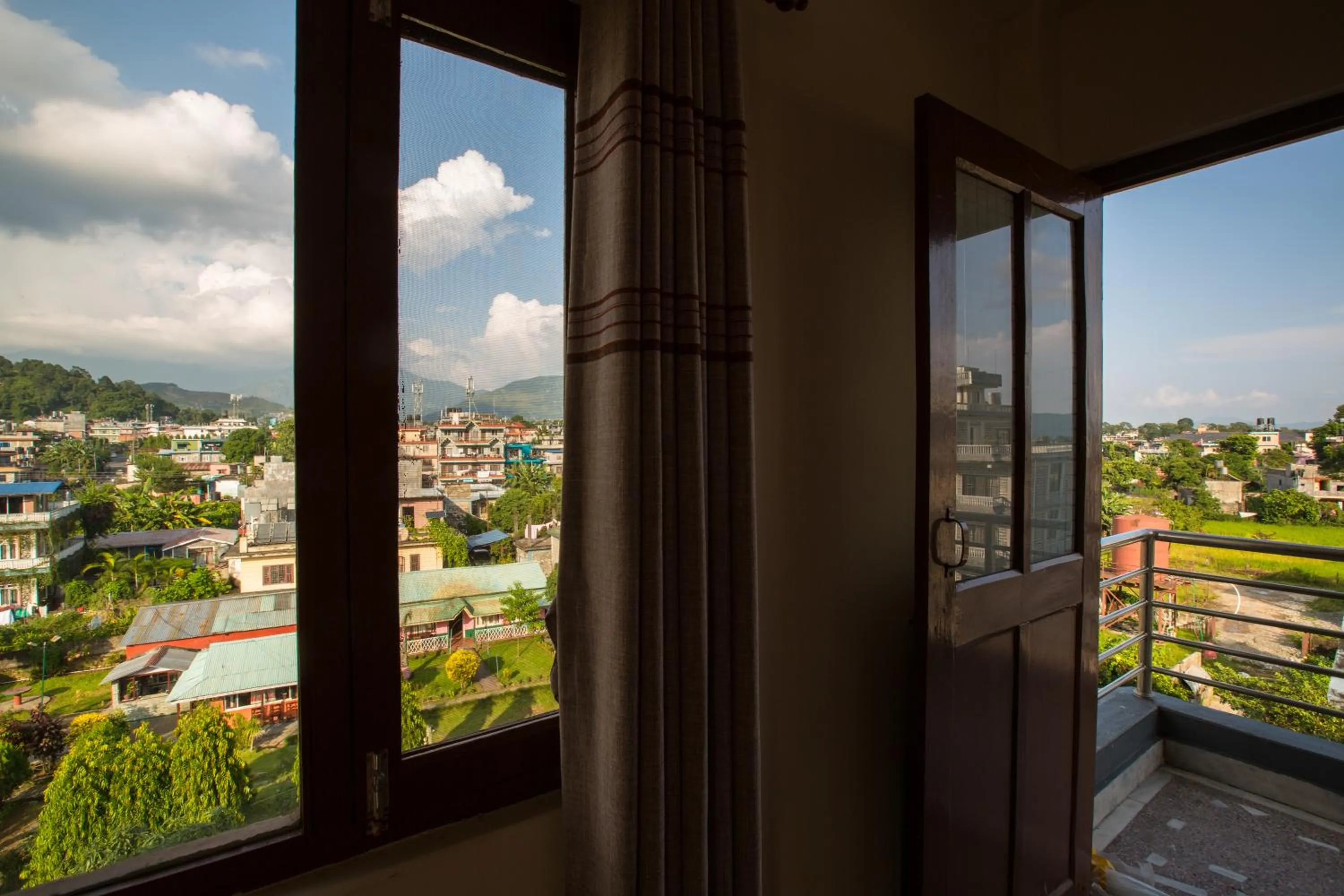 Balcony/Terrace in Hotel Pokhara View