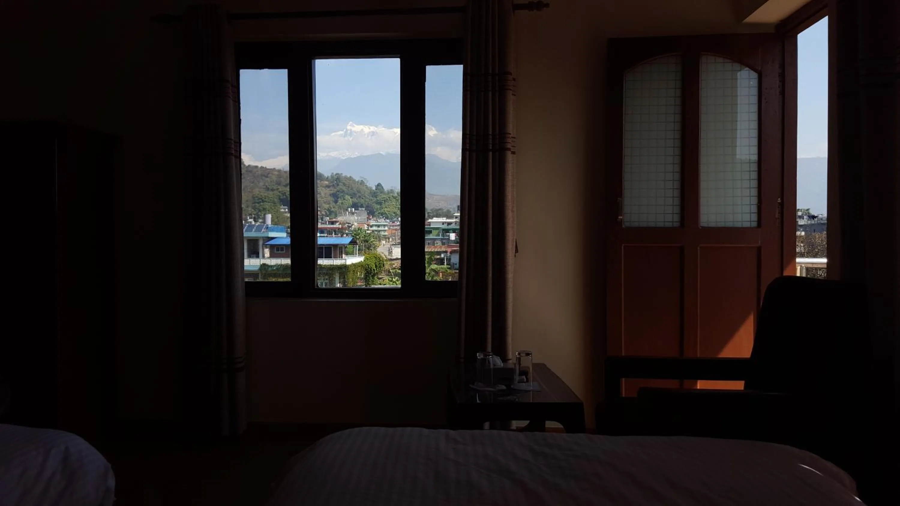 Mountain view, Bed in Hotel Pokhara View