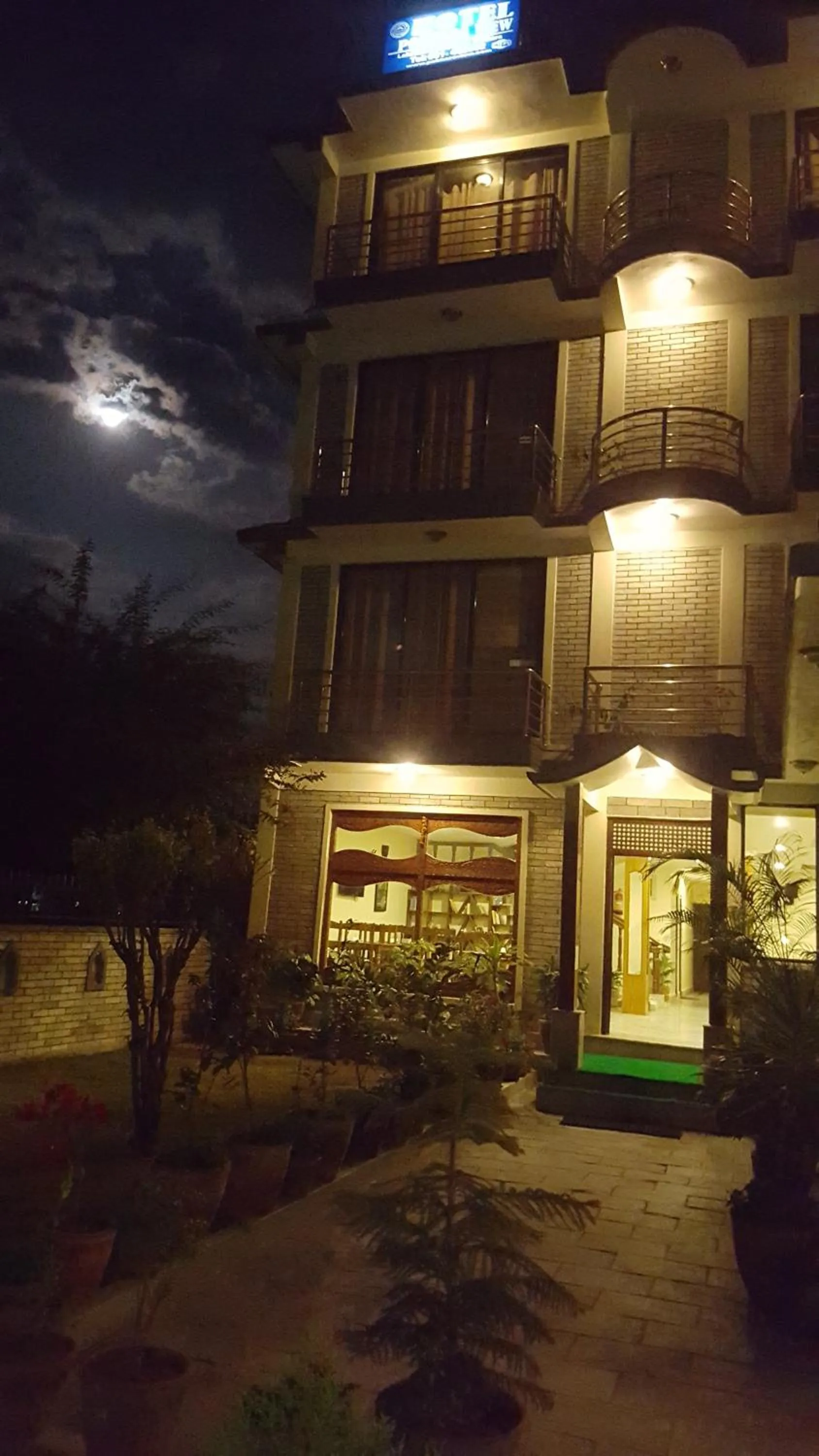 Facade/entrance in Hotel Pokhara View