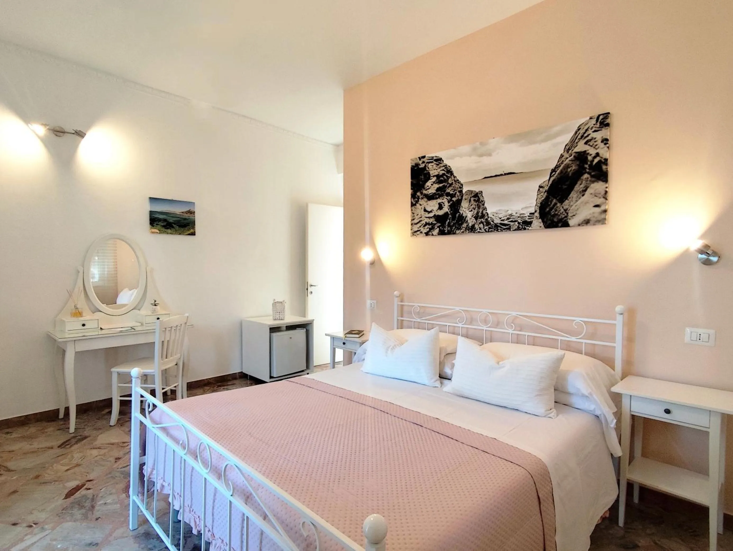 Bedroom, Bed in B&B Posidonia