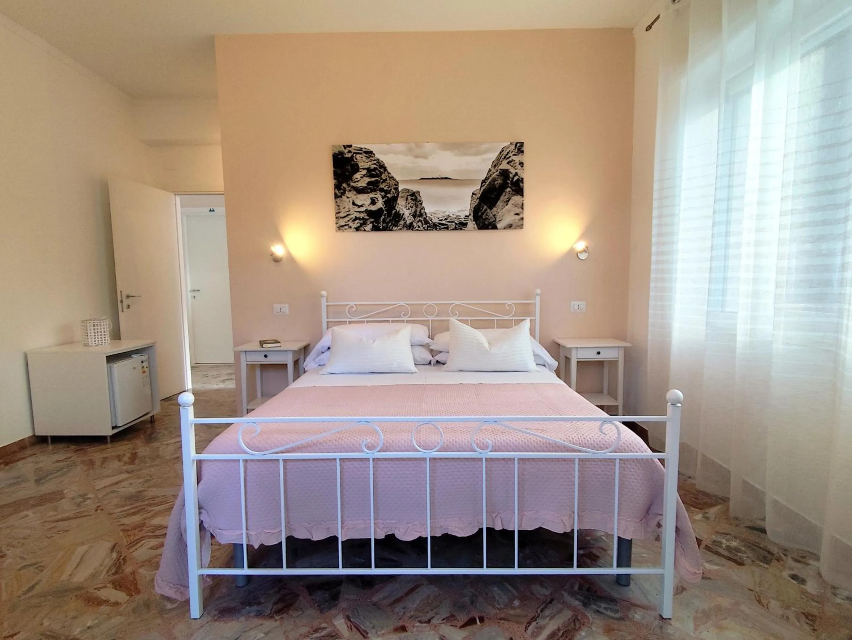 Bed in B&B Posidonia