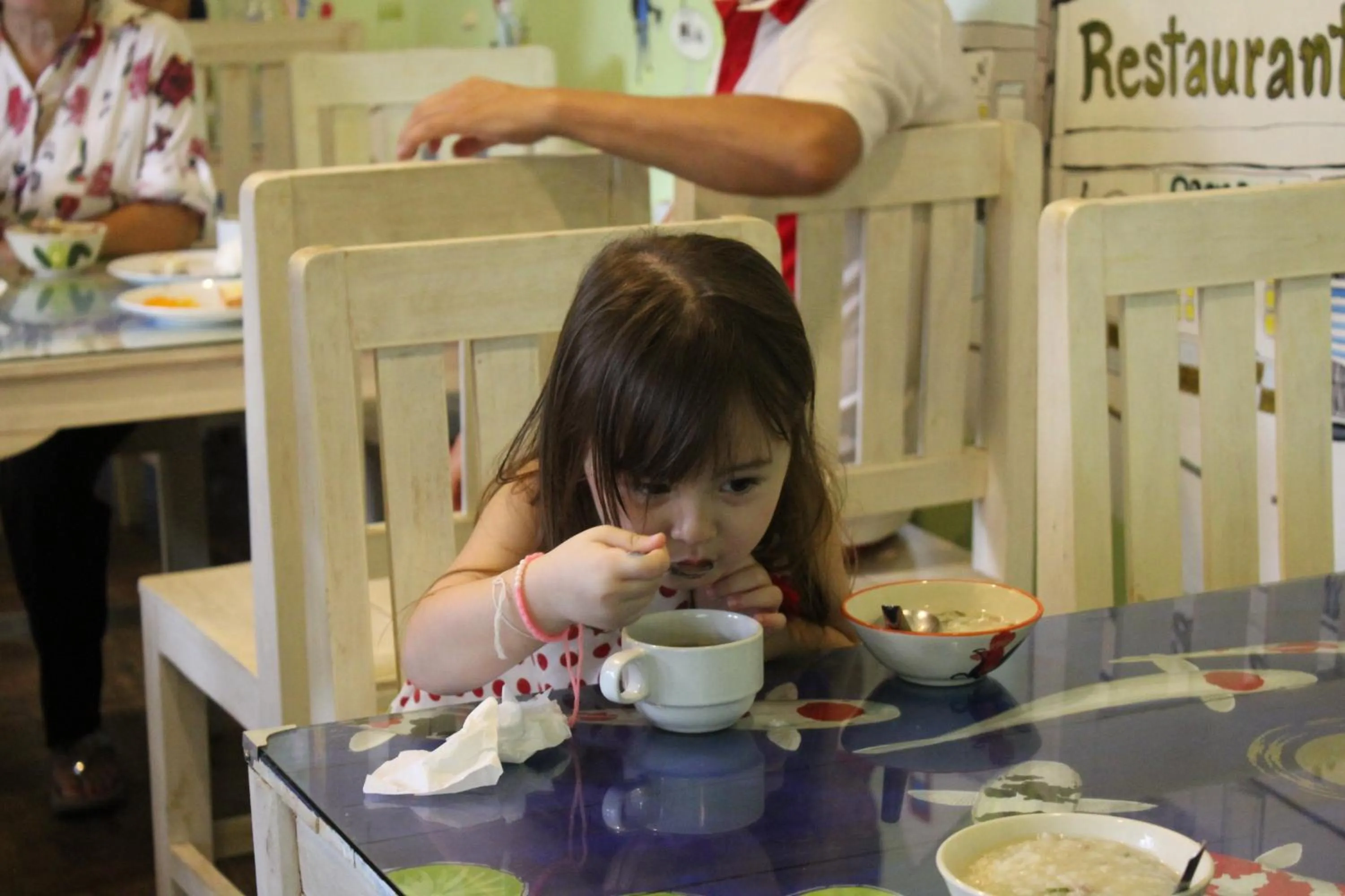 young children in B-Cozy Hotel