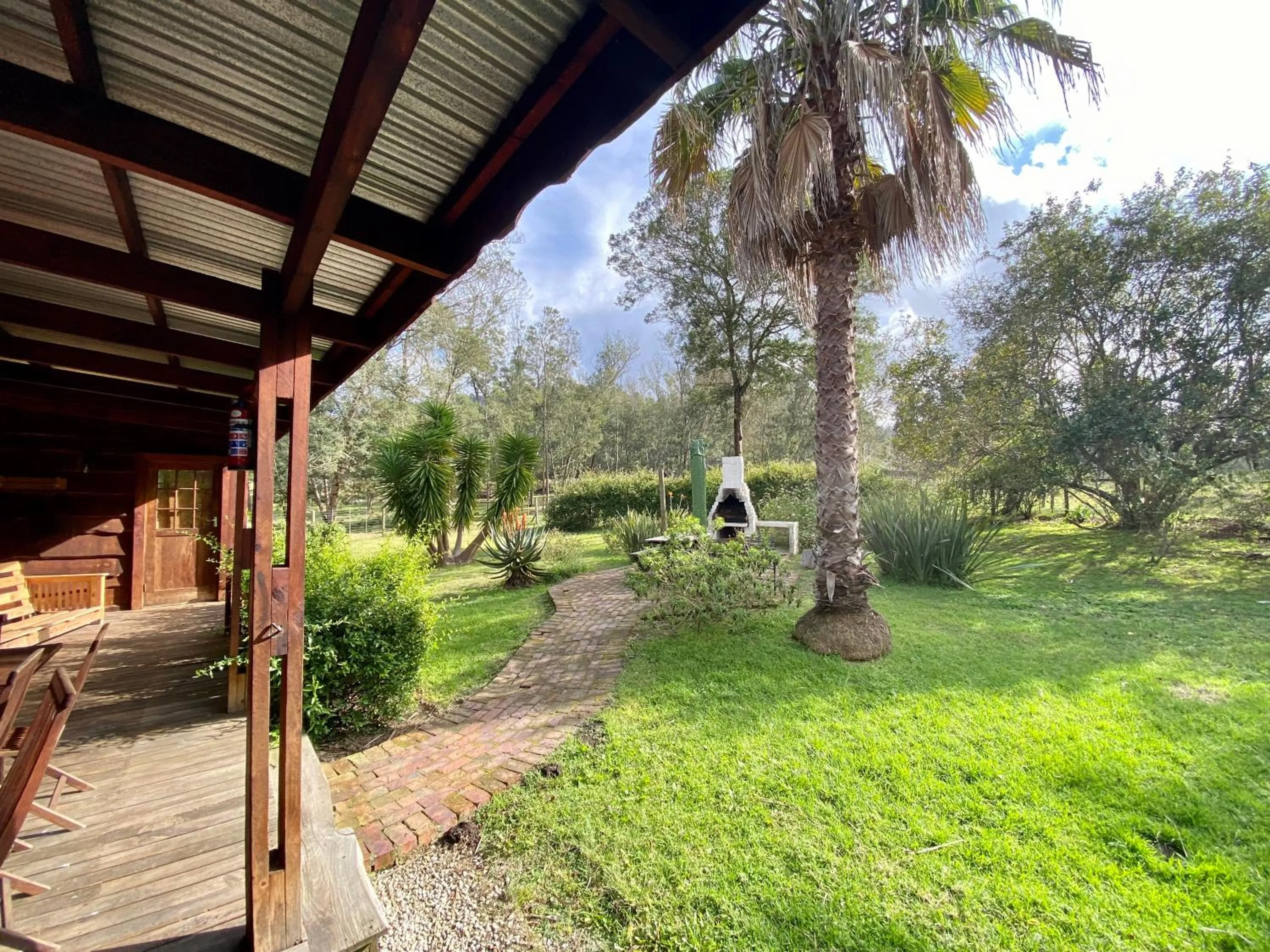 Garden view in Bella Manga Country Escape