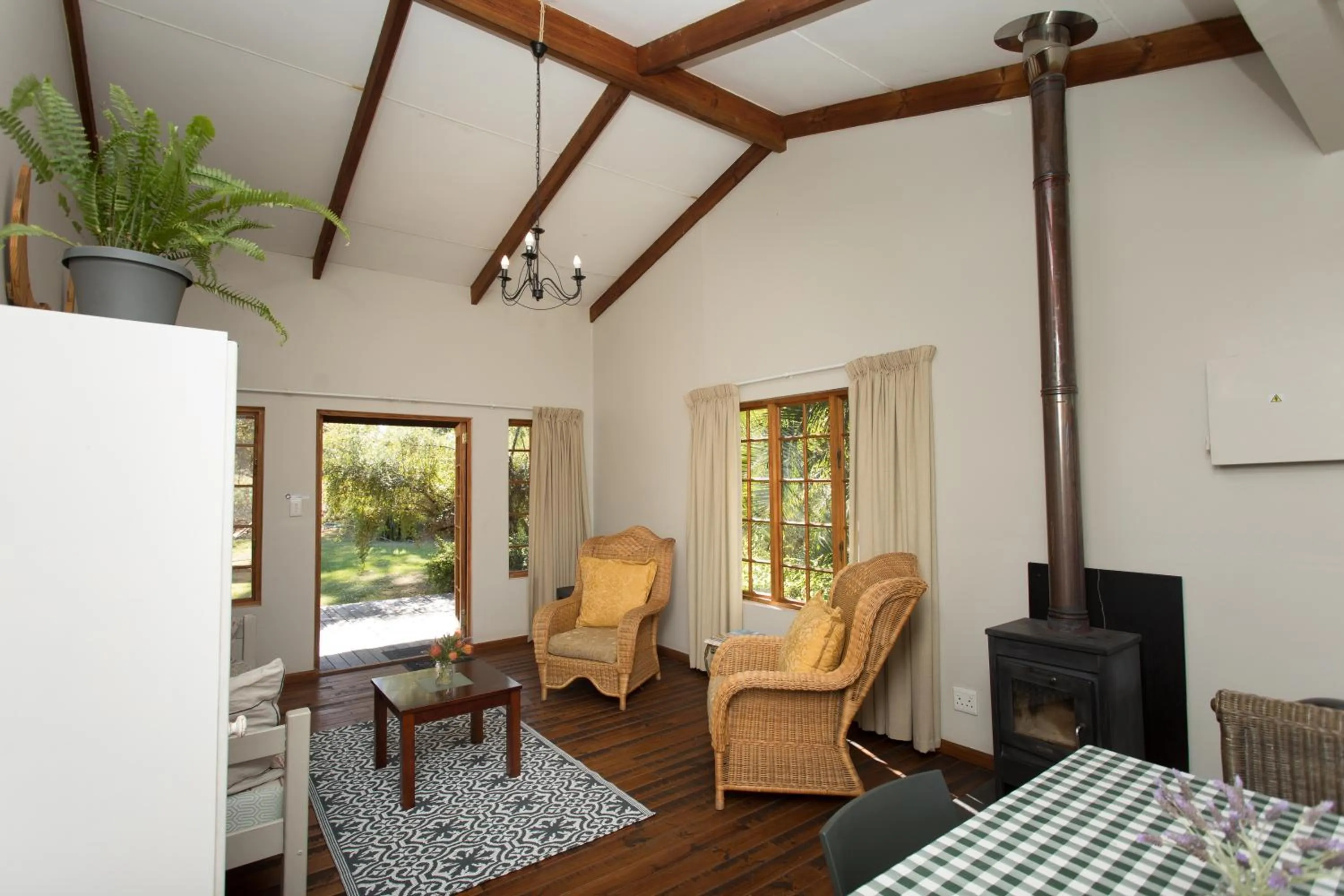 fireplace in Bella Manga Country Escape