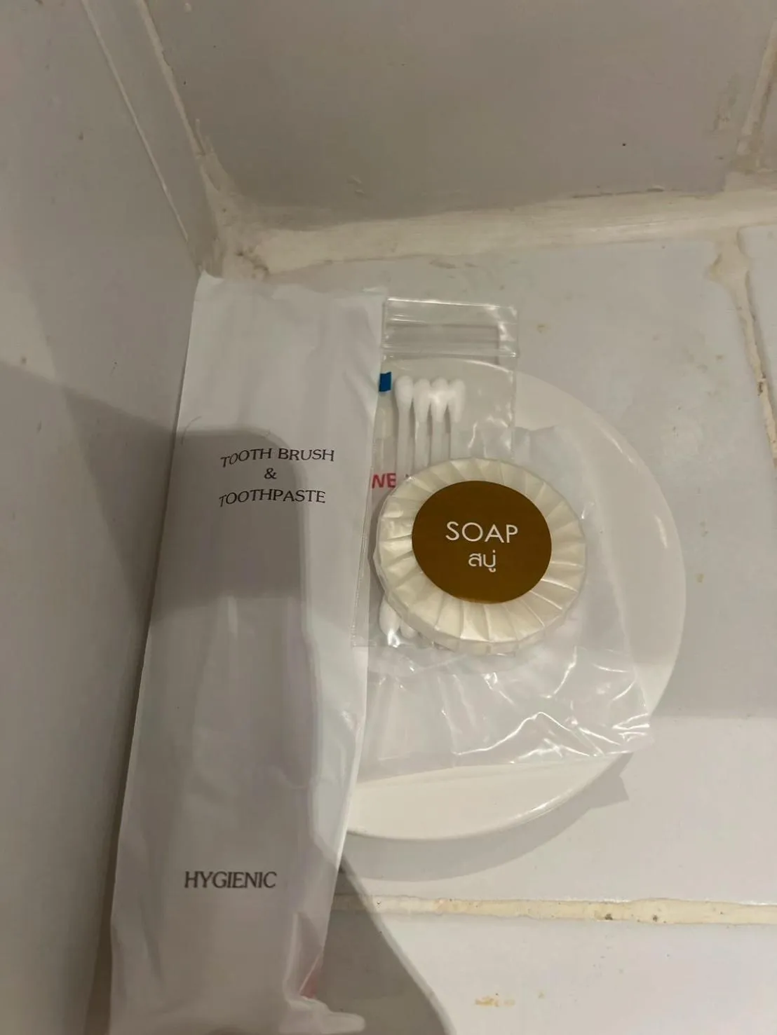 Bathroom in A Hotel Budget