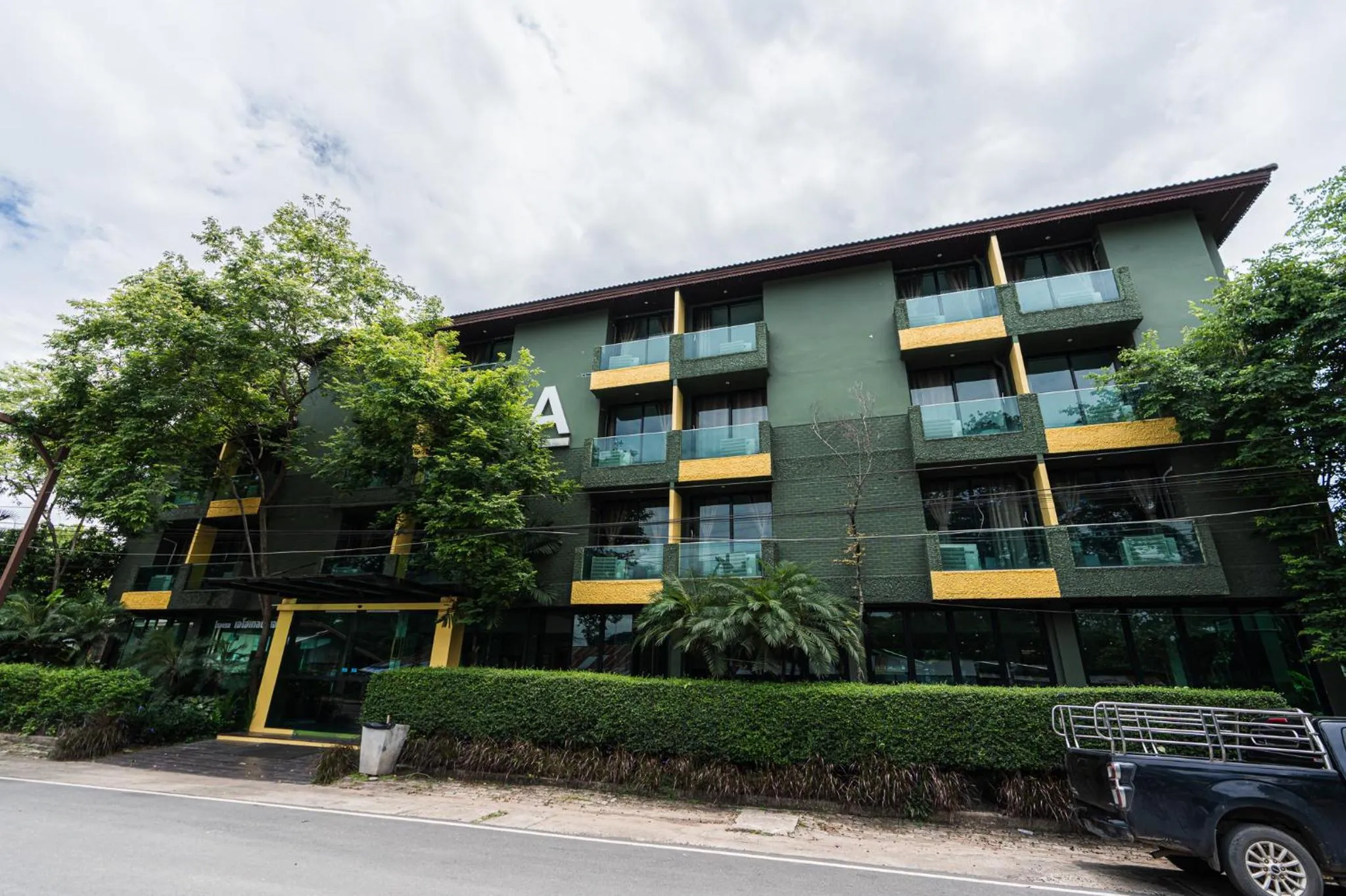 Property building in A Hotel Budget