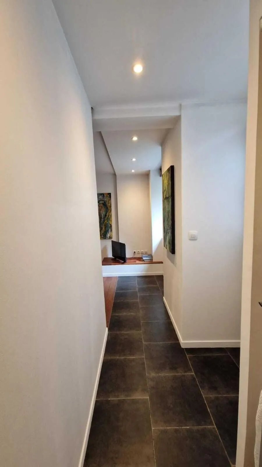 Lobby or reception, Bed in Les Pénates de Loire