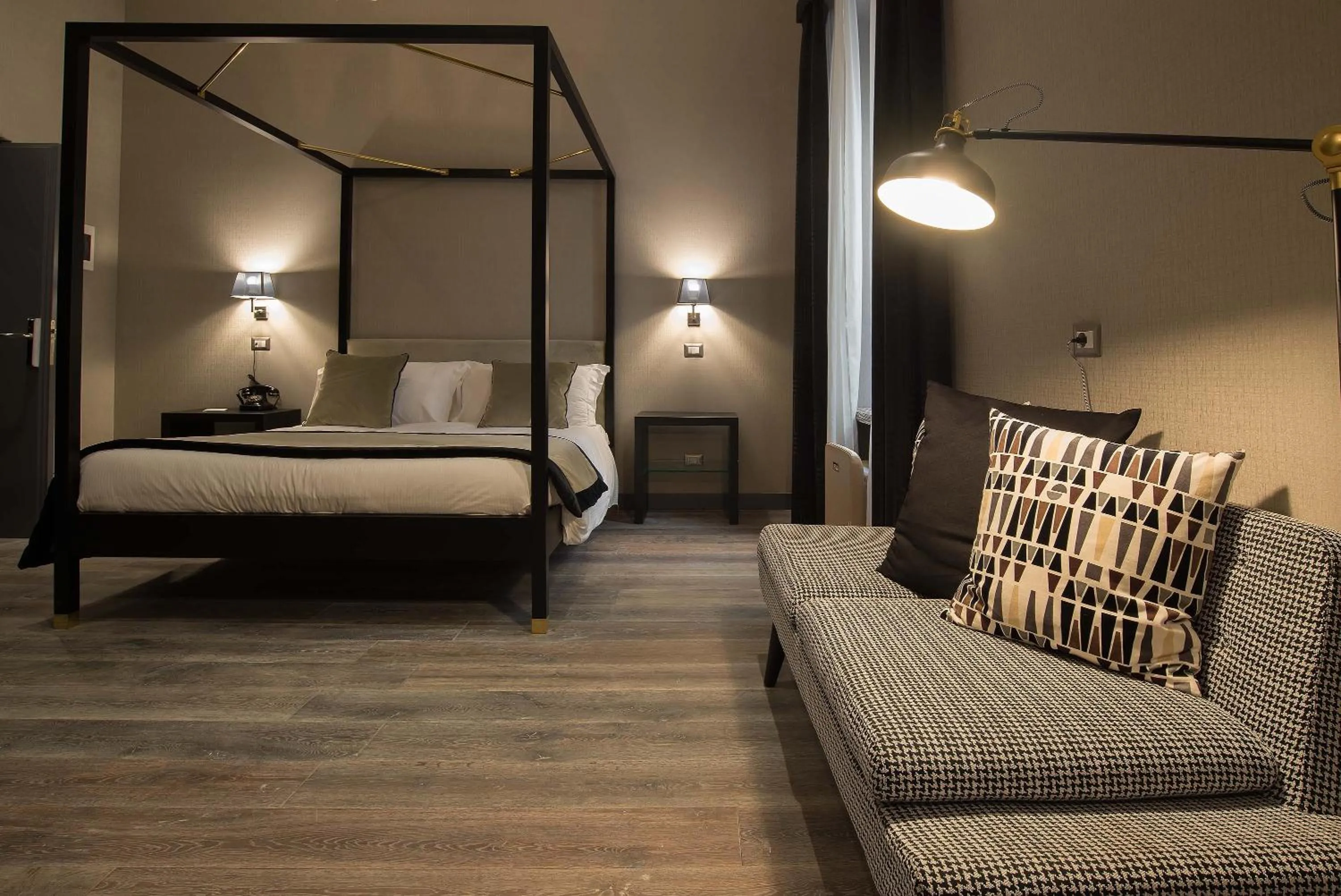 Bedroom, Bed in Colonna Suite Del Corso