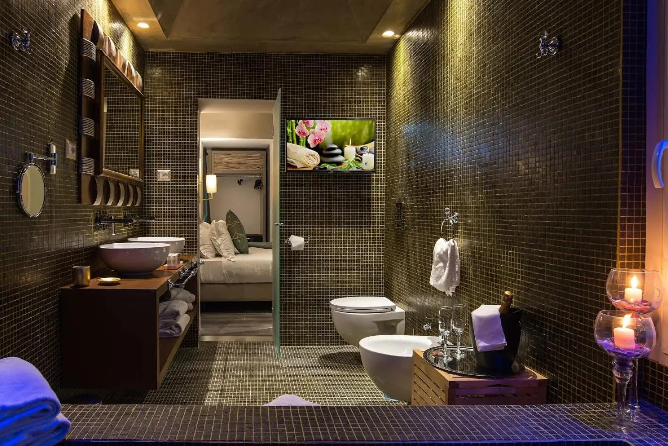 Bathroom in Colonna Suite Del Corso