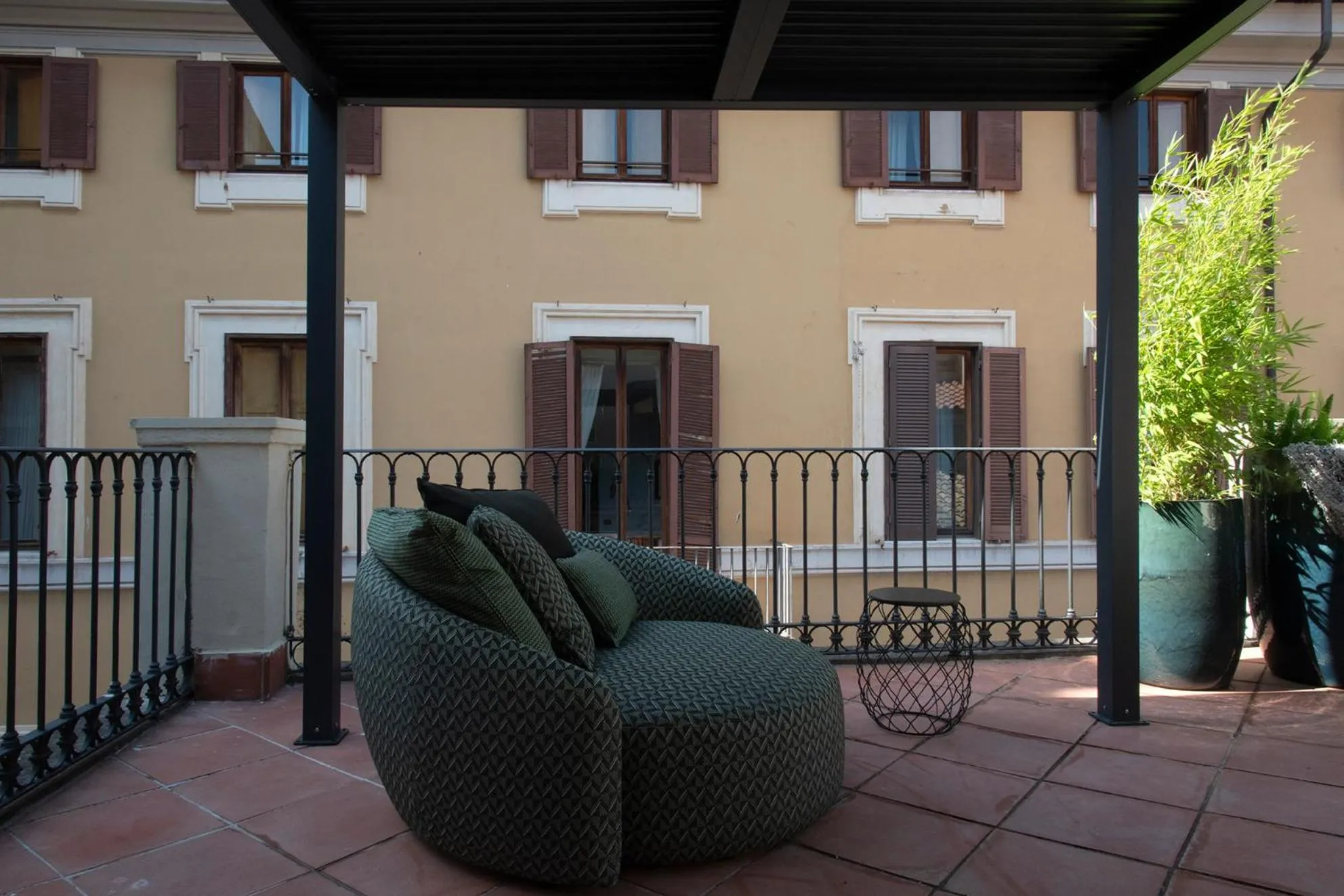Balcony/Terrace in Colonna Suite Del Corso