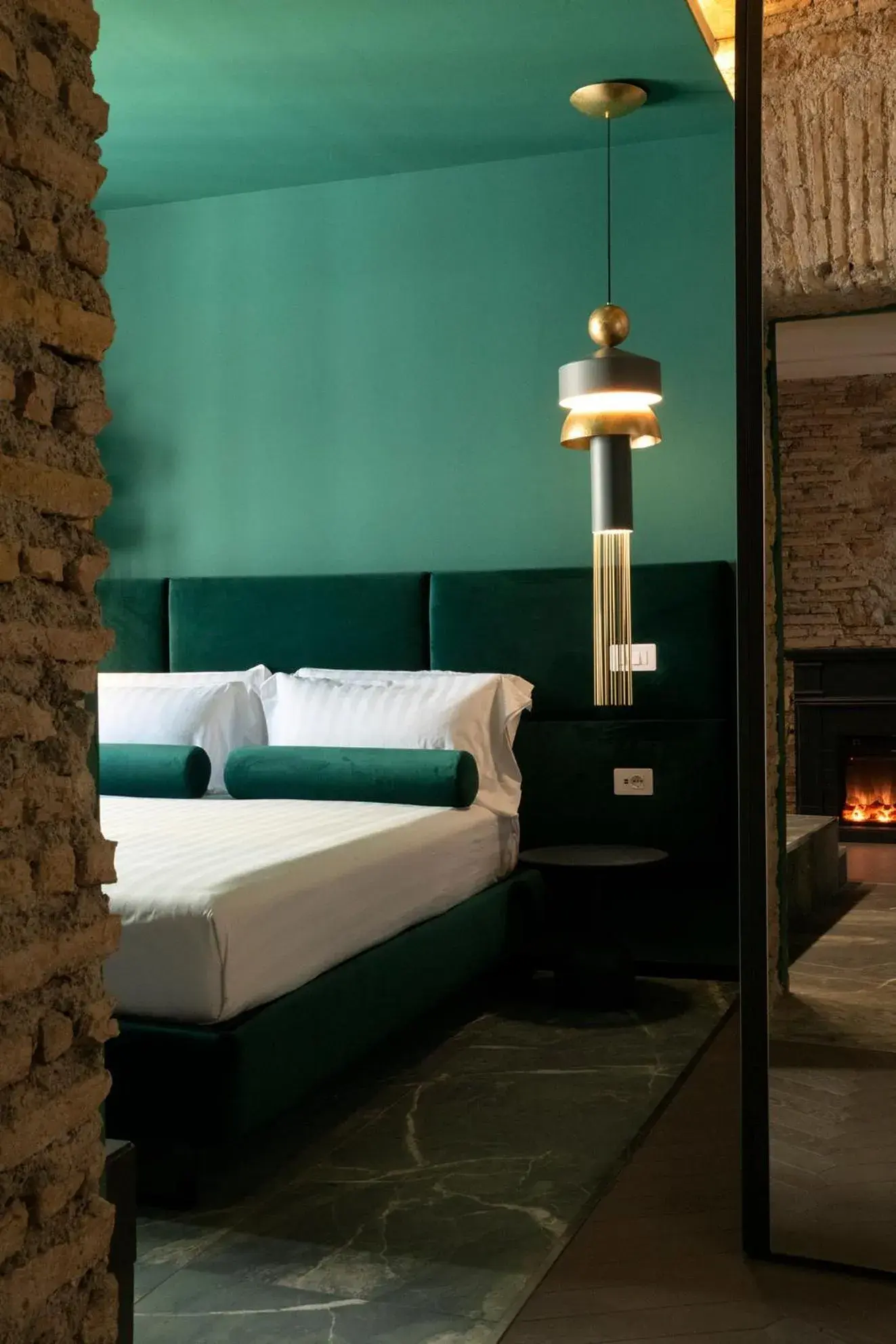 Bed in Colonna Suite Del Corso Bed in Colonna Suite Del Corso